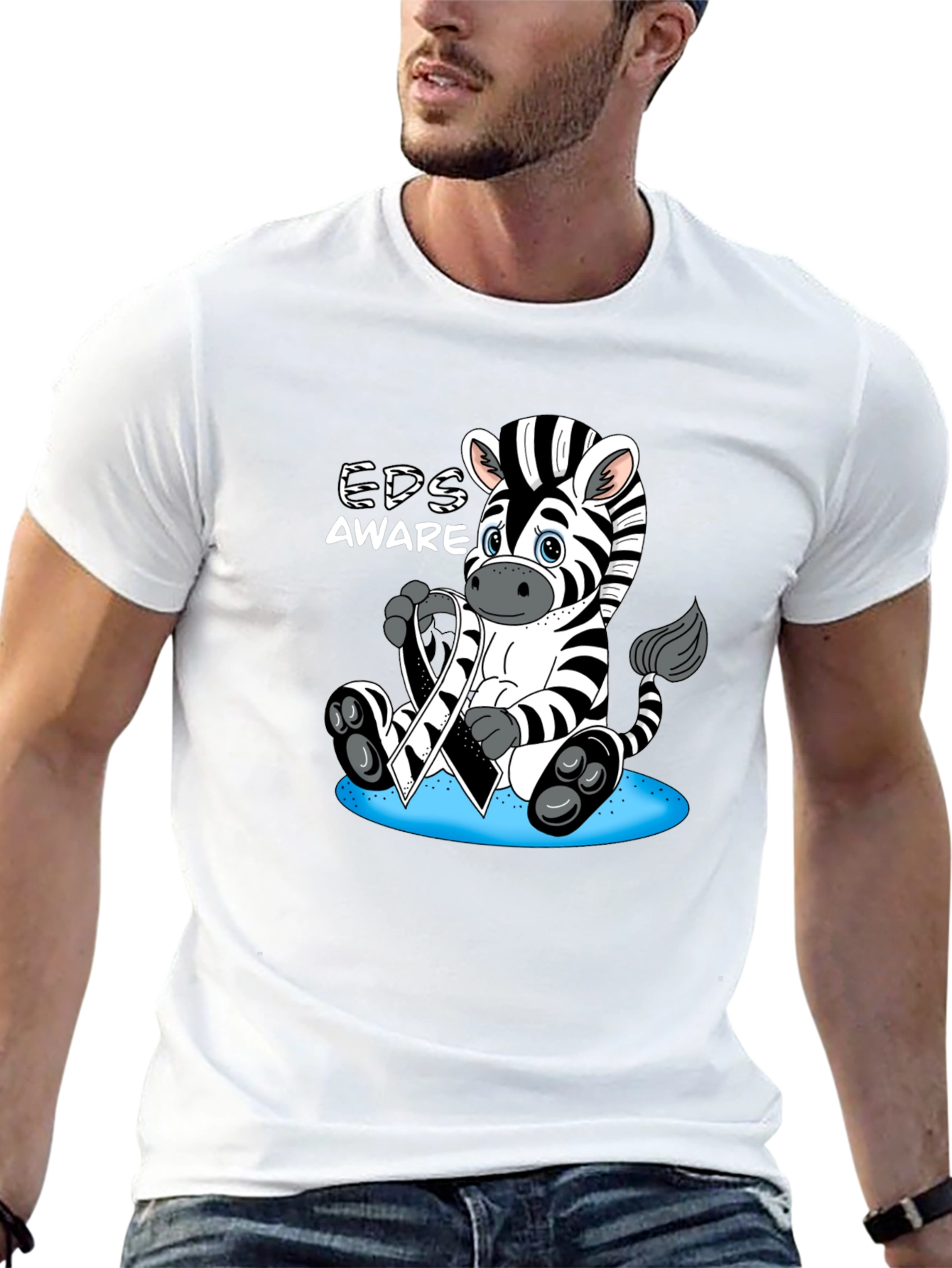 EDS Awareness Zebra T-Shirt