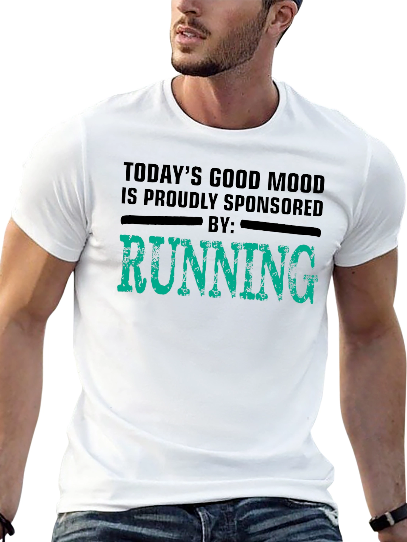 Running Sponsored Good Mood T-Shirt