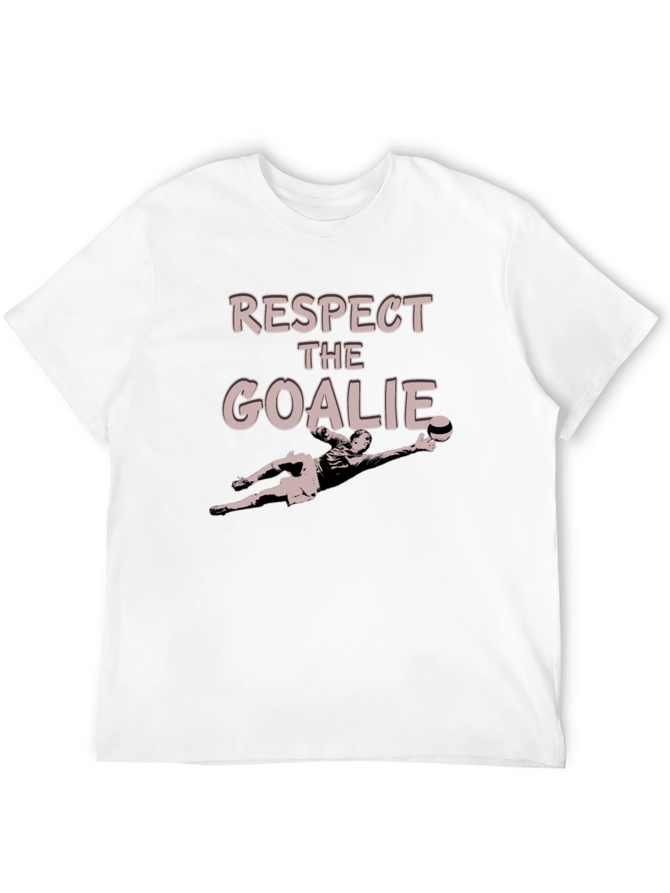 Respect the Goalie Black T-Shirt