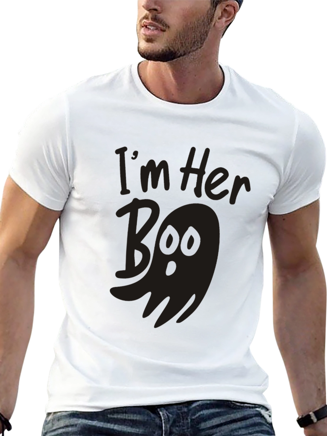 Im Her Boo Ghost Graphic T-Shirt
