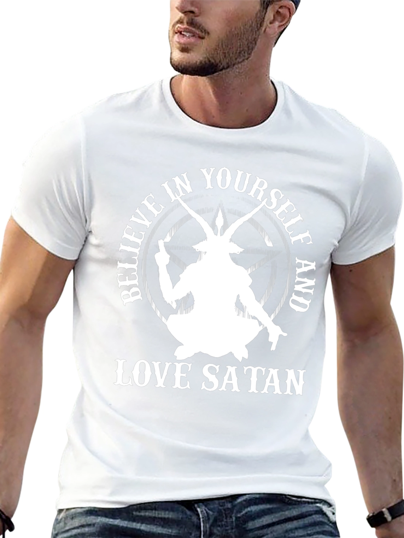 Believe in Yourself Satan Tee