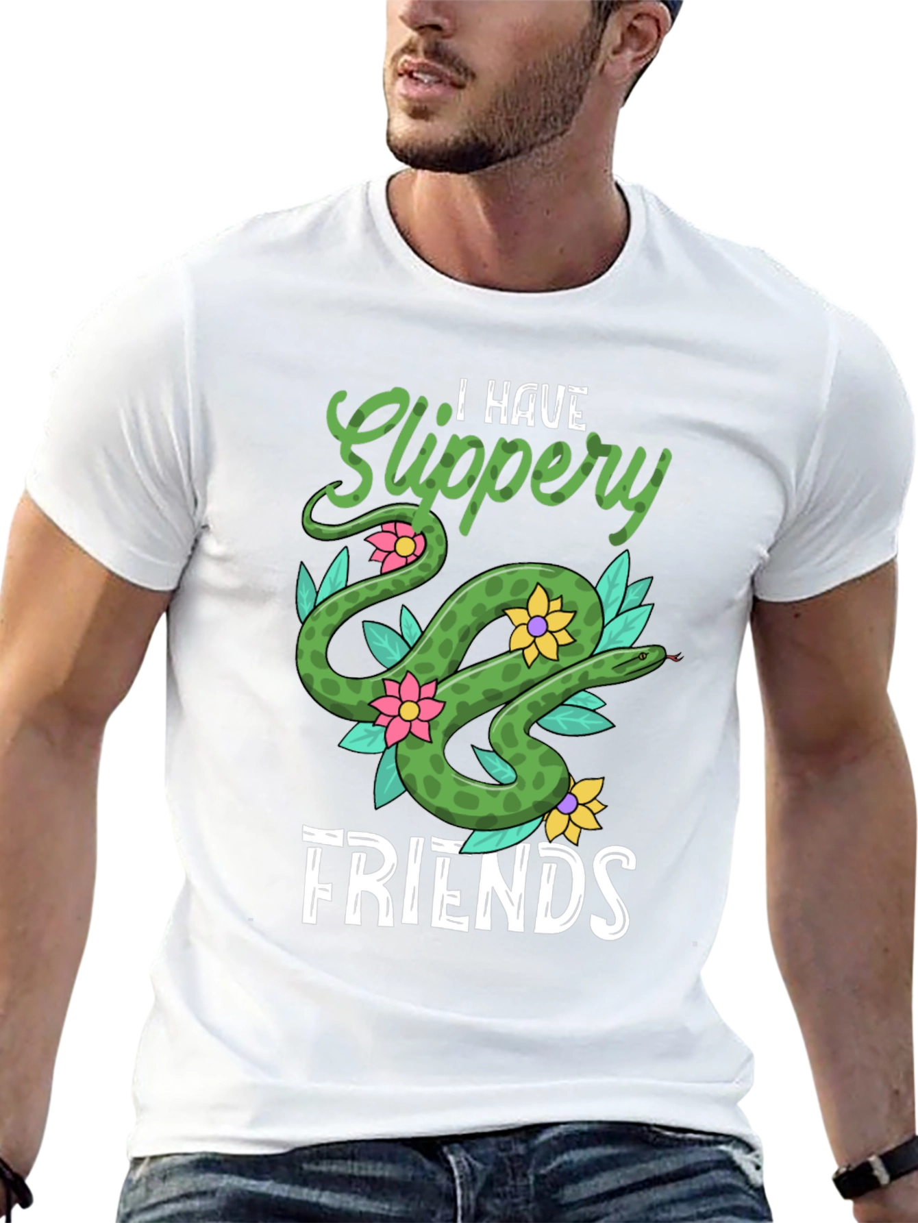 I Have Slippery Friends Graphic Tee