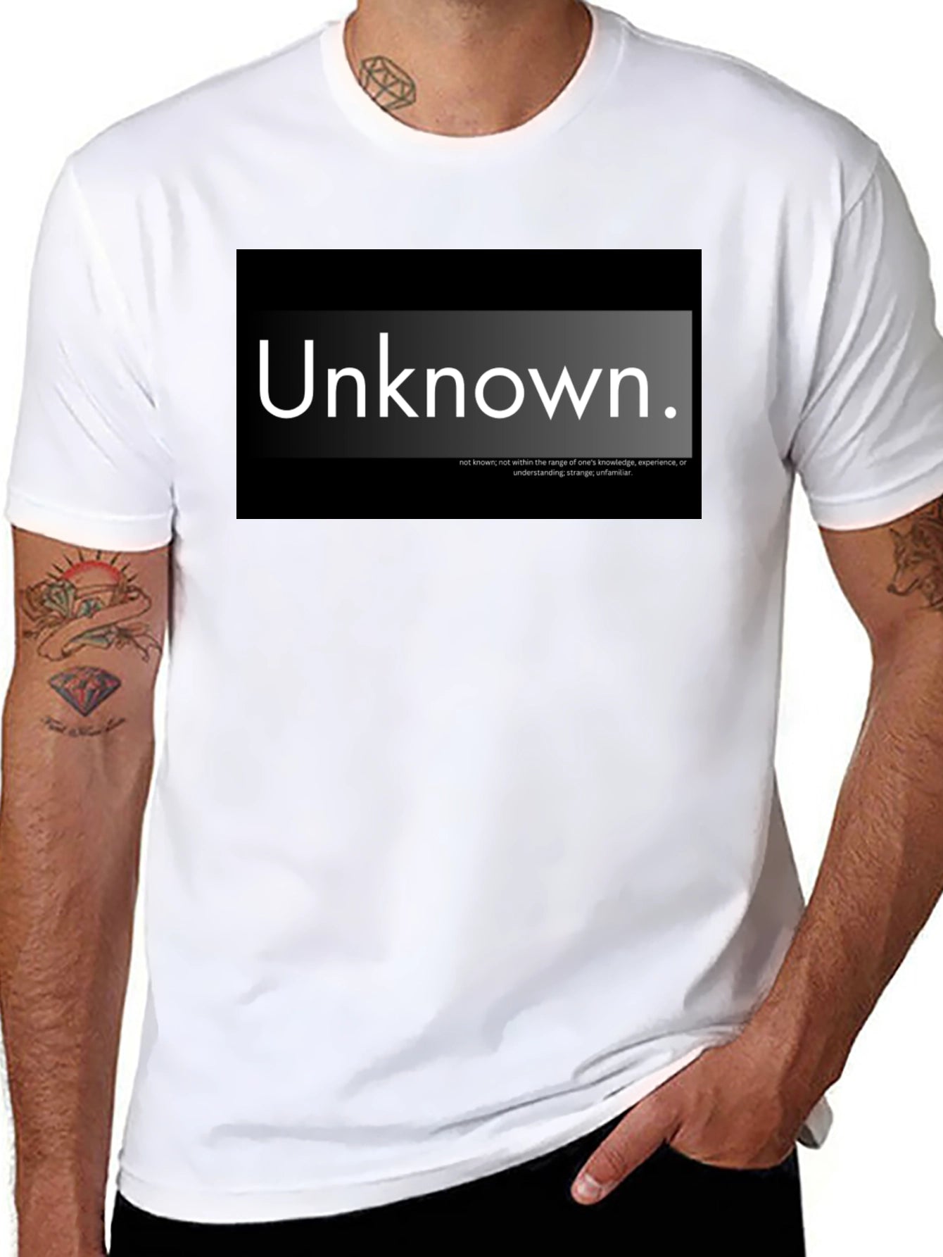 Unknown Definition Black T-Shirt