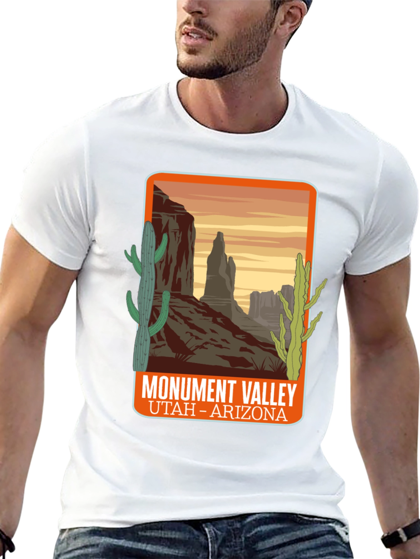 Monument Valley Graphic Tee - Utah Arizona Desert T-Shirt