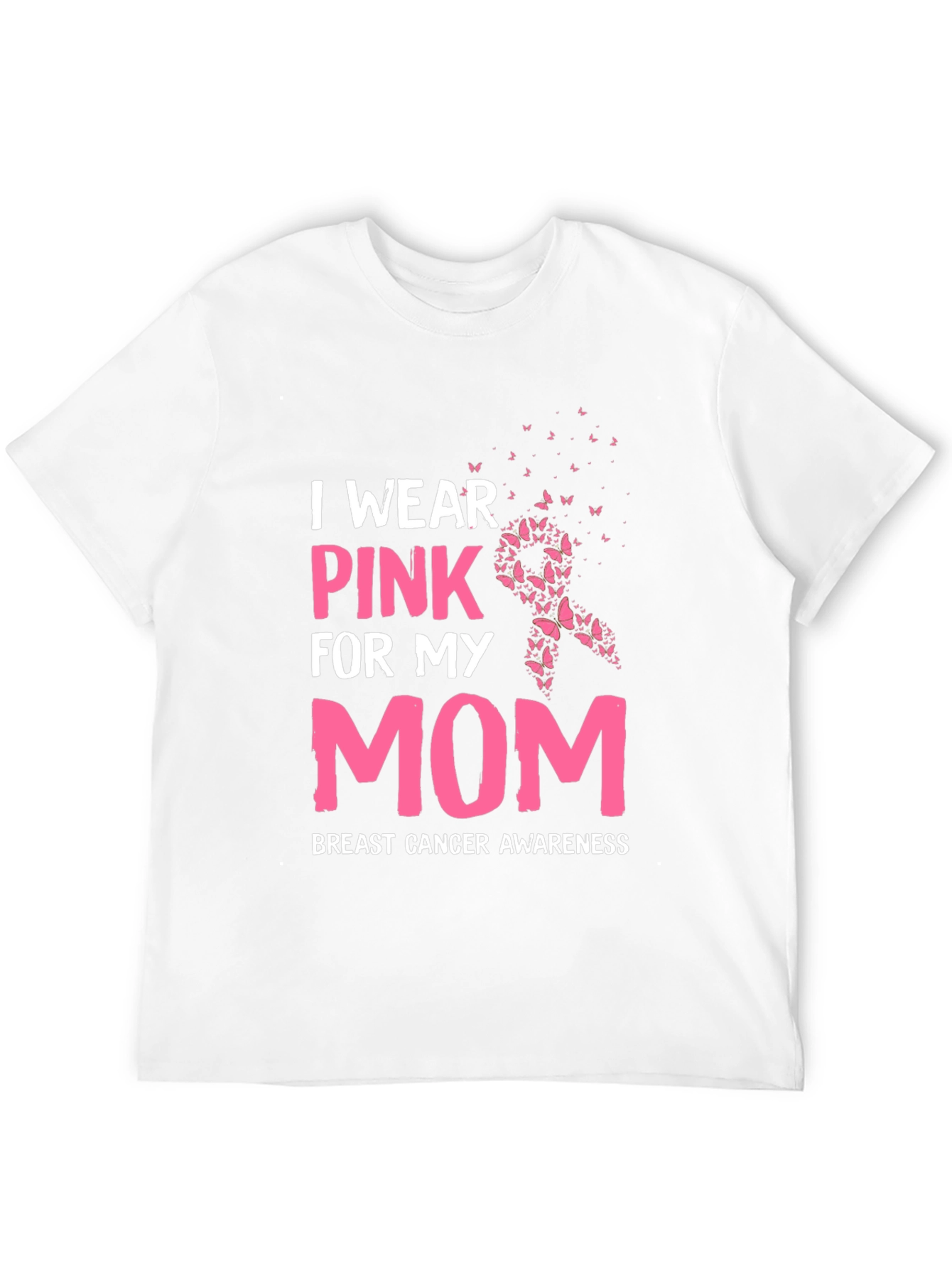 Pink Ribbon Breast Cancer Awareness T-Shirt