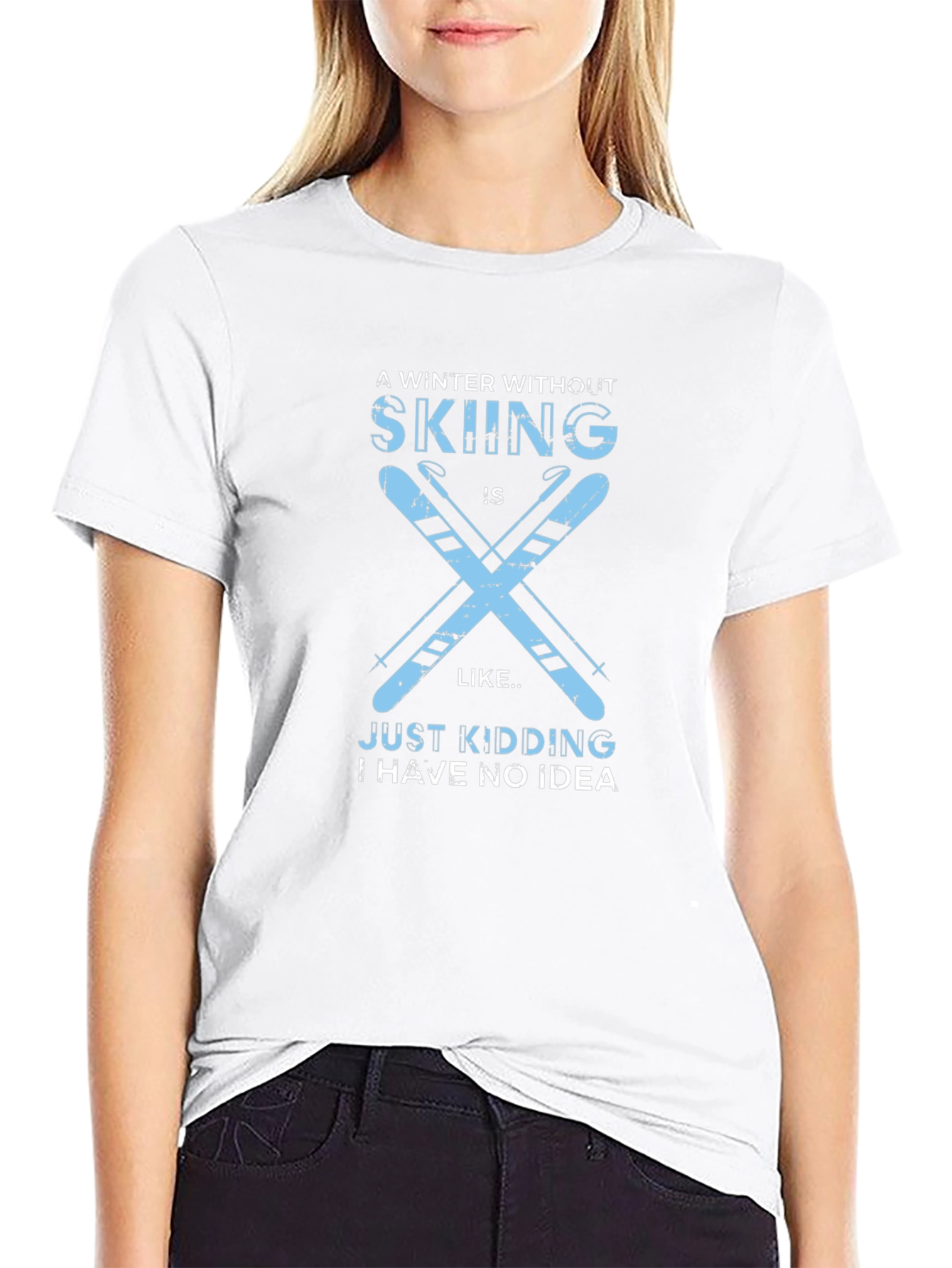 Skiing Winter T-Shirt