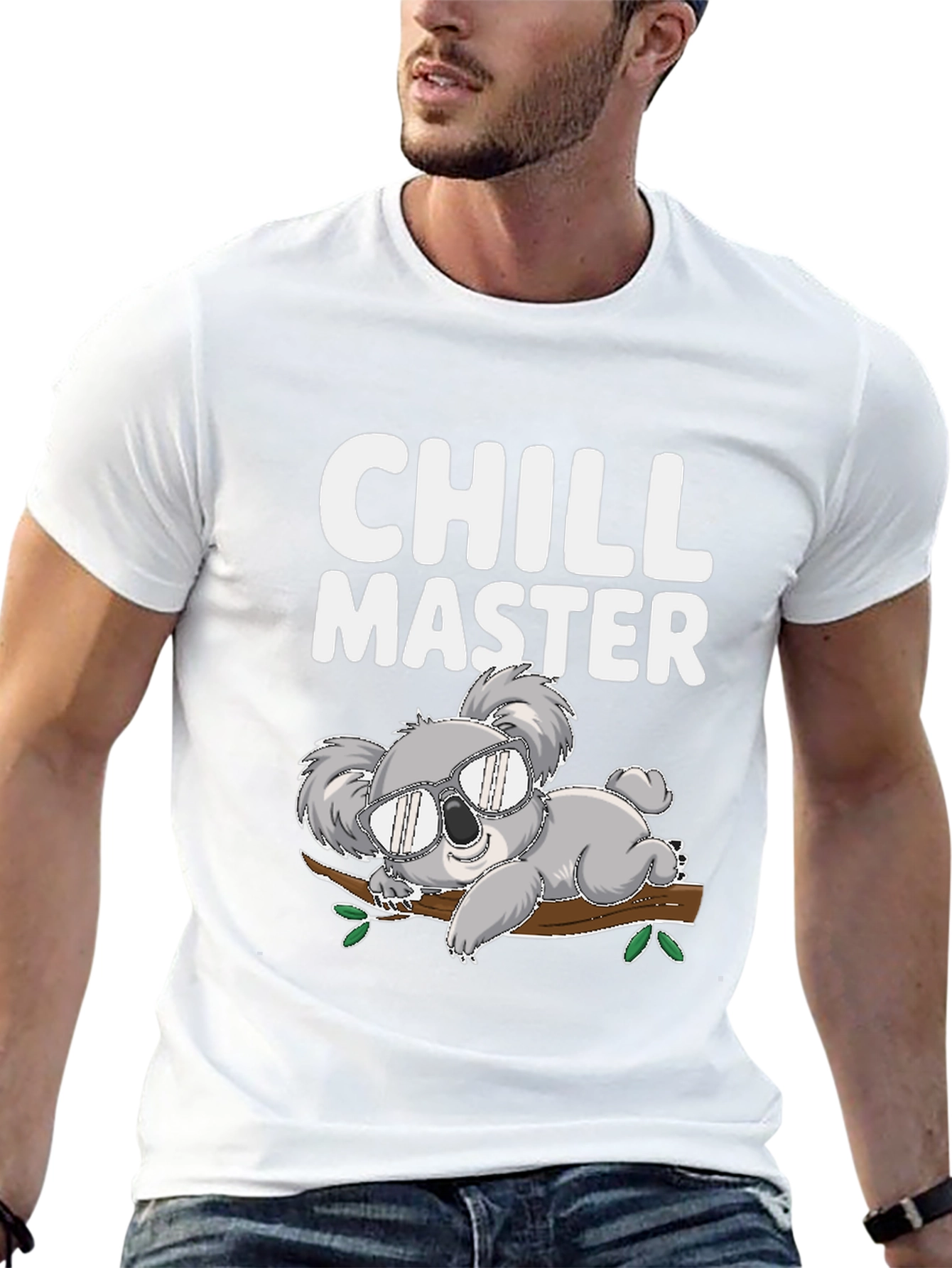 Chill Master Koala T-Shirt - Relaxed Comfort