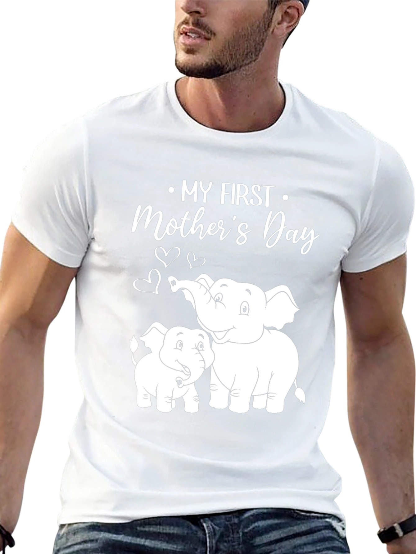 My First Mothers Day Elephant T-Shirt