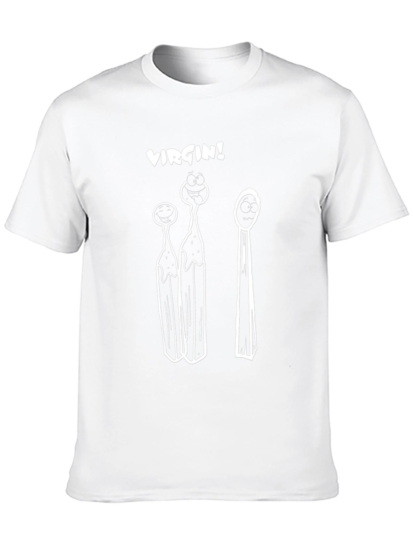 Virgin Matches Graphic Tee - Adult Humor T-Shirt