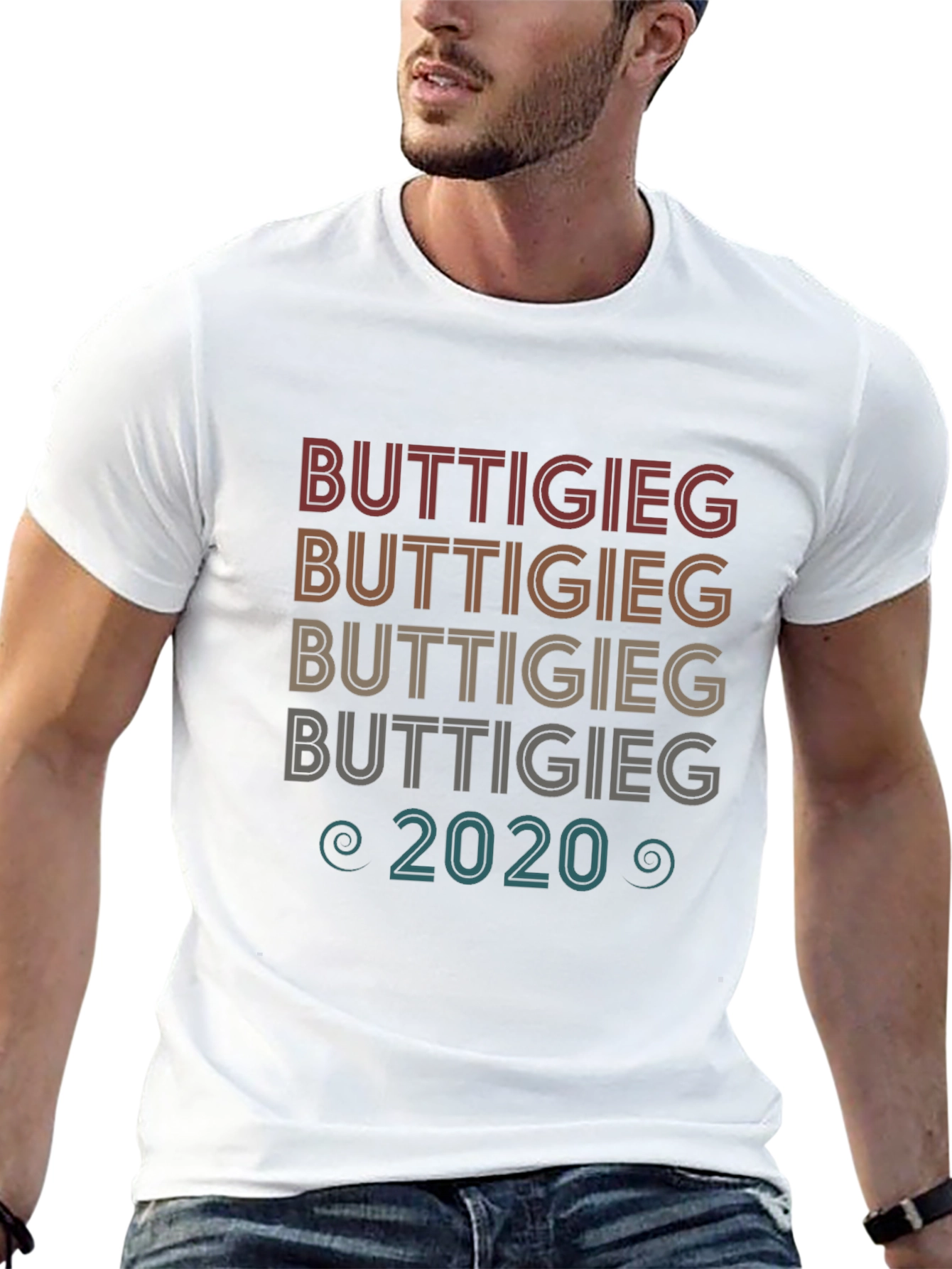 Buttigieg 2020 Retro Style T-Shirt