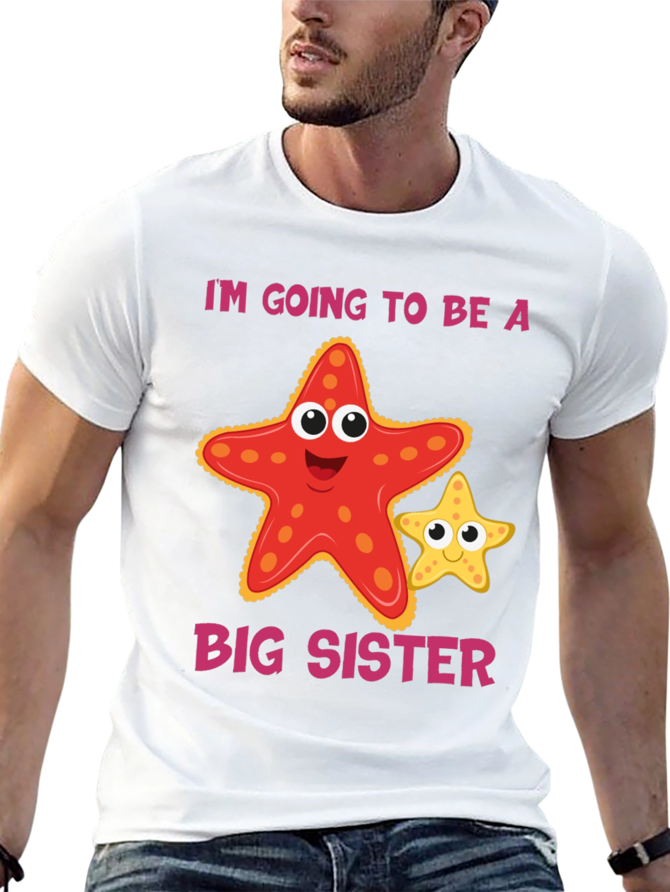 Big Sister Starfish Graphic Tee
