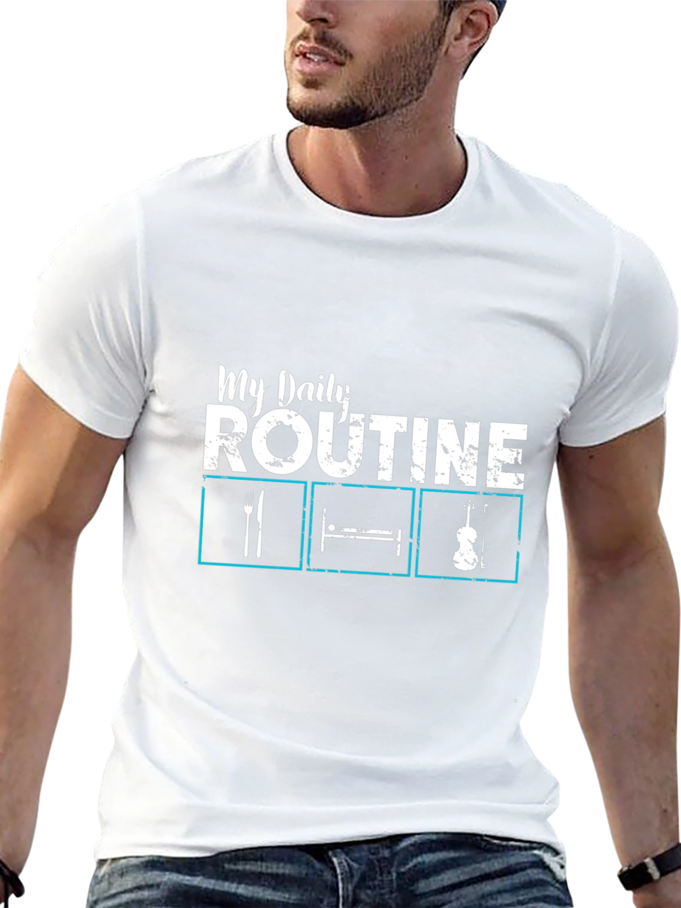 My Daily Routine Graphic Tee