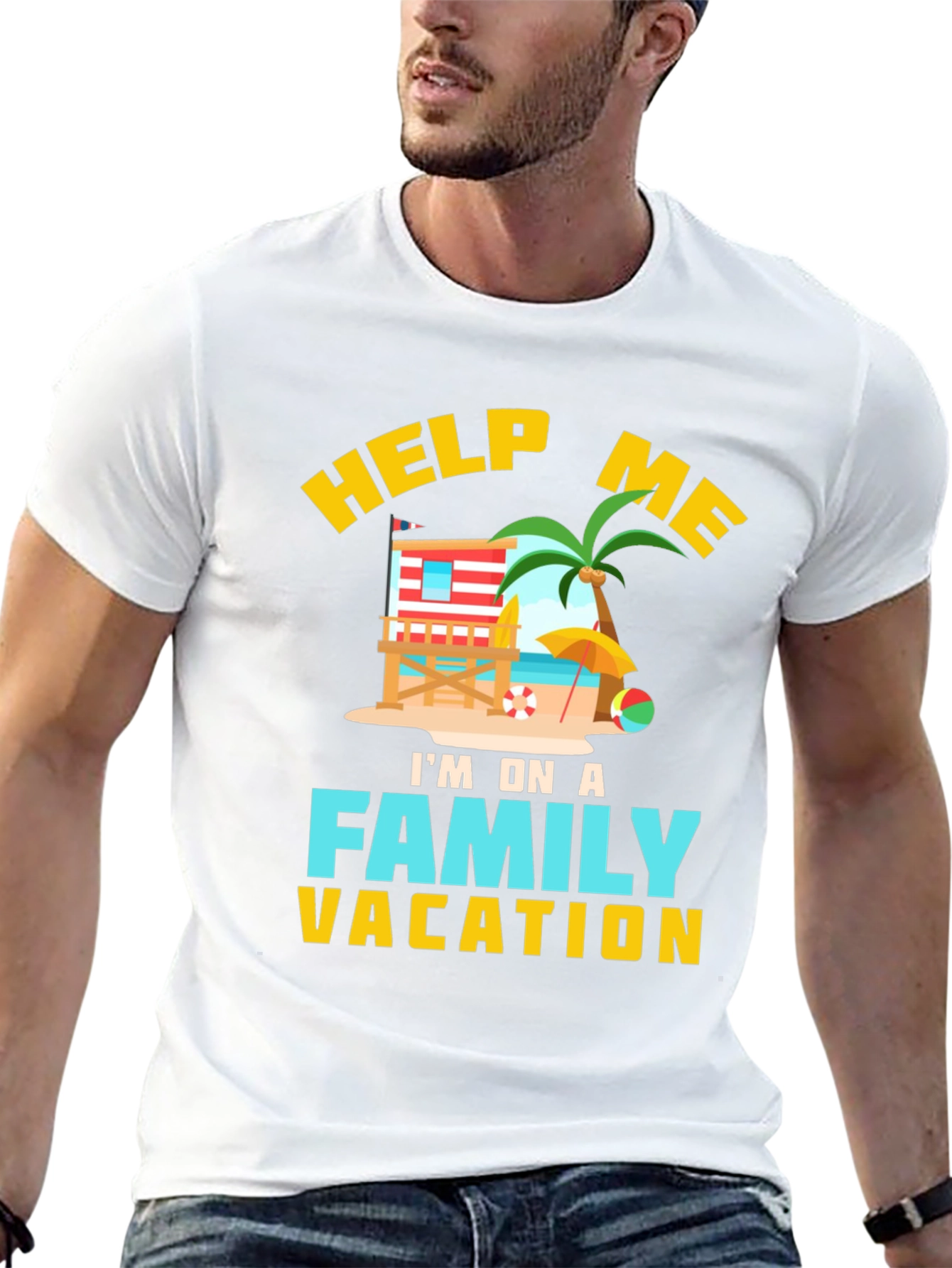 Help Me Im On A Family Vacation T-Shirt