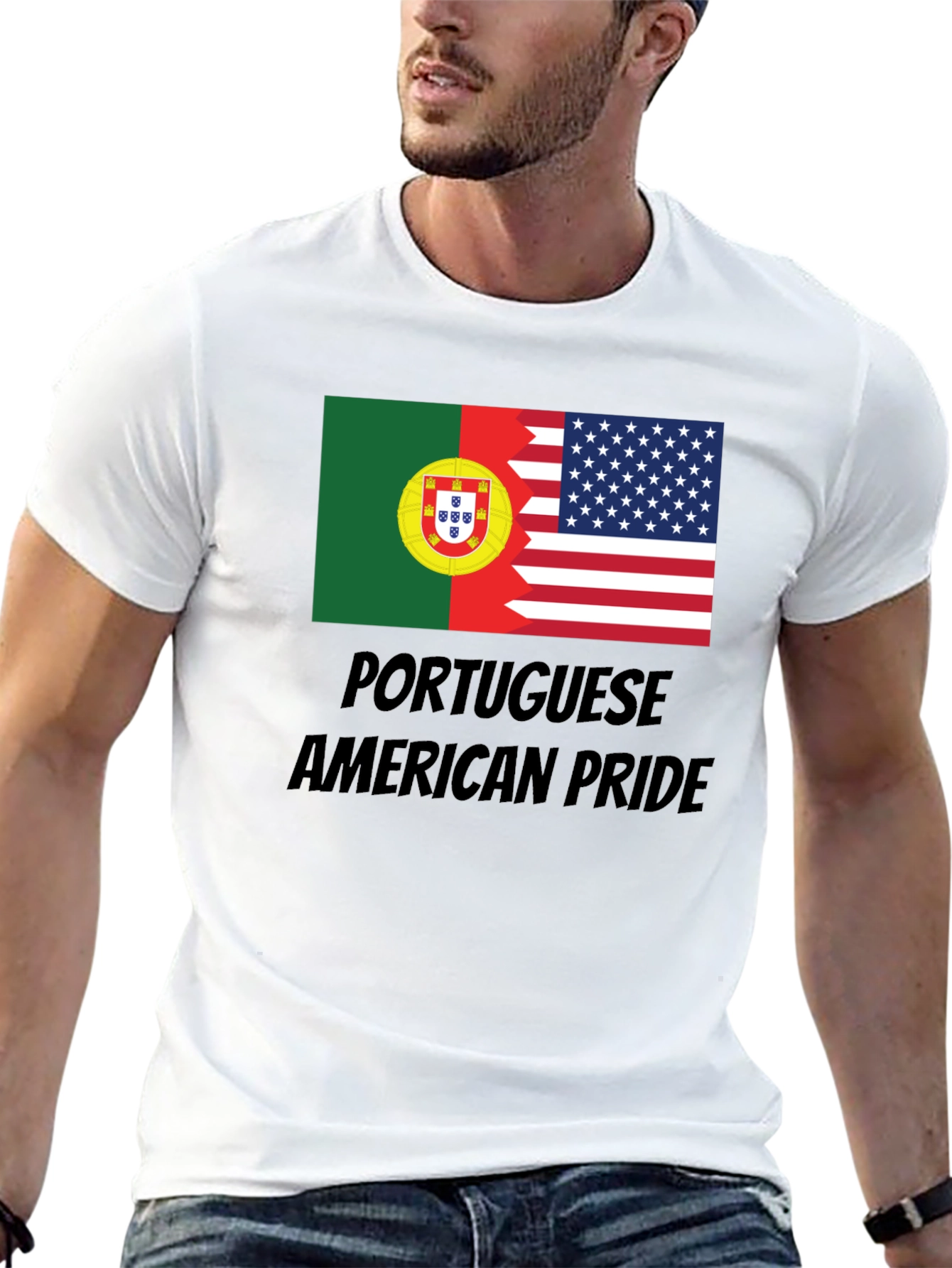 Portuguese American Pride T-Shirt