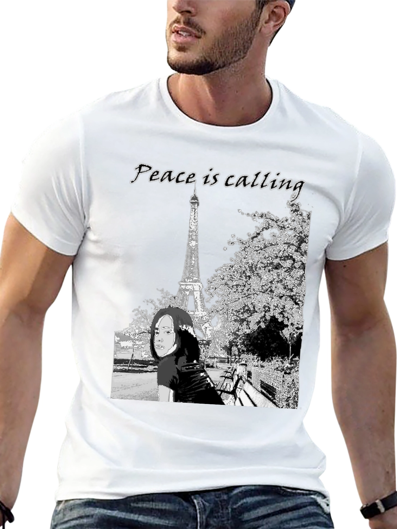 Peace is Calling Graphic Tee