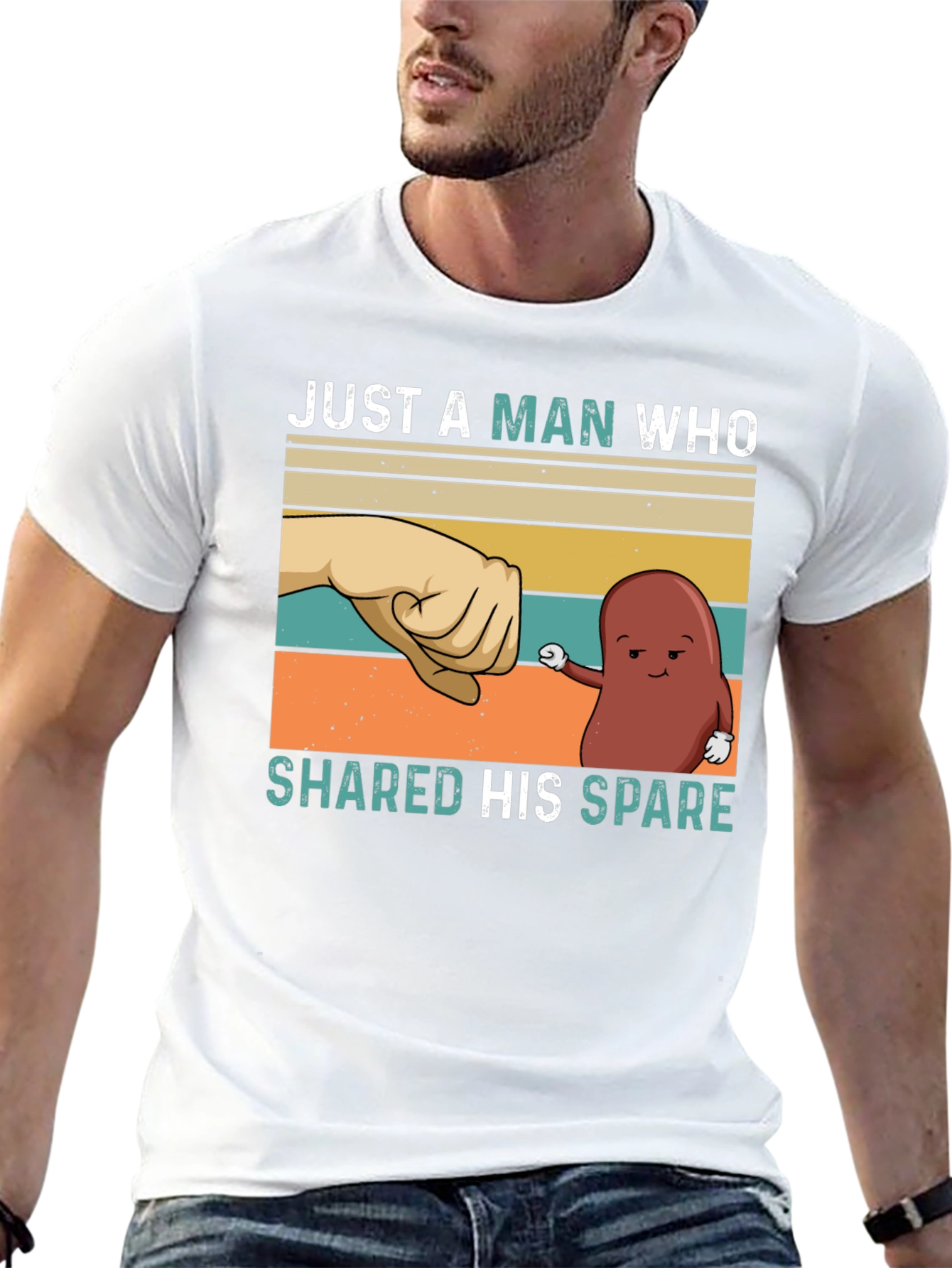 Just A Man Who Shared His Spare Rib T-Shirt