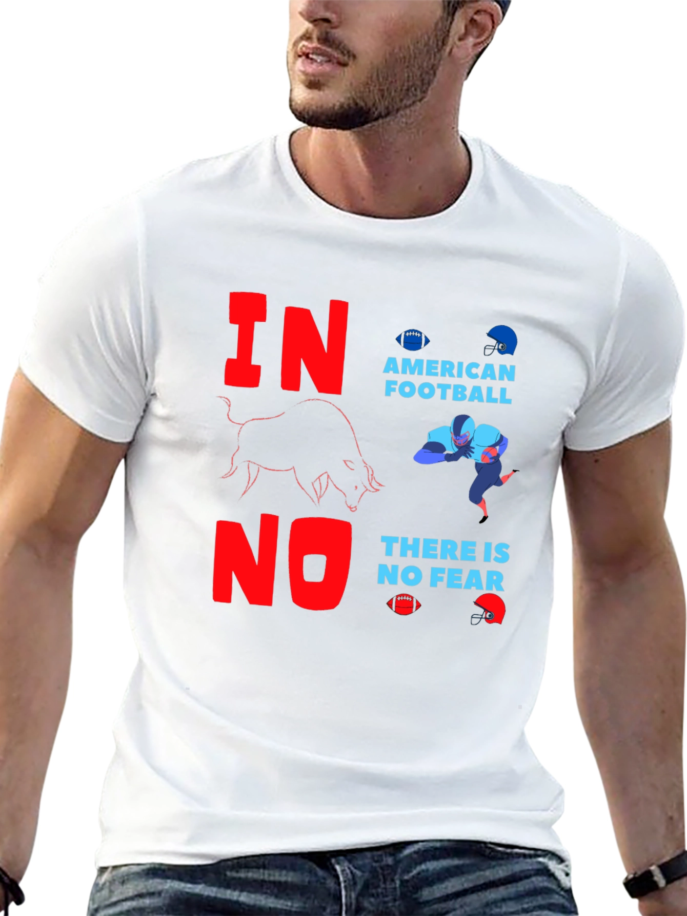 Fearless Football Graphic Tee