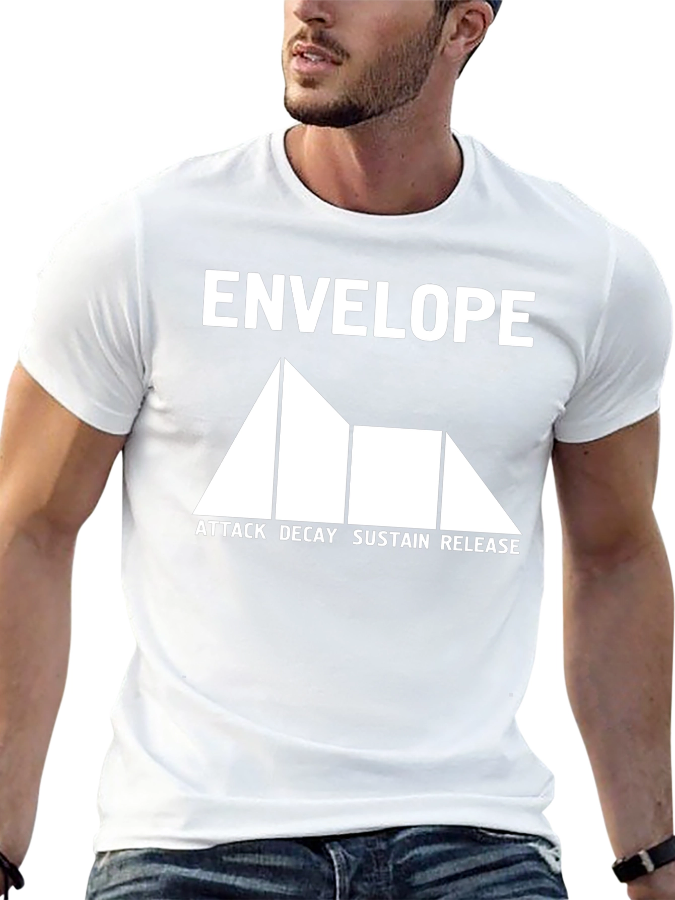 Synthesizer ADSR Envelope Graphic T-Shirt