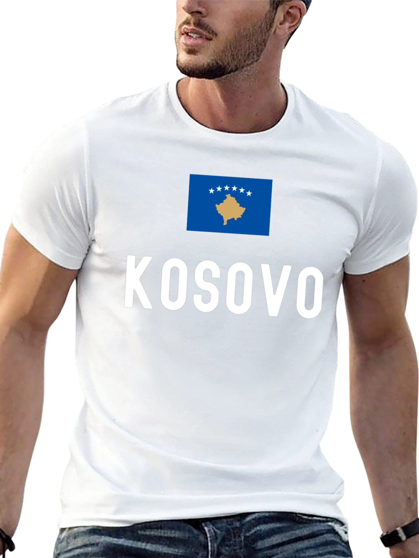 Kosovo Flag T-Shirt - Country Pride Tee