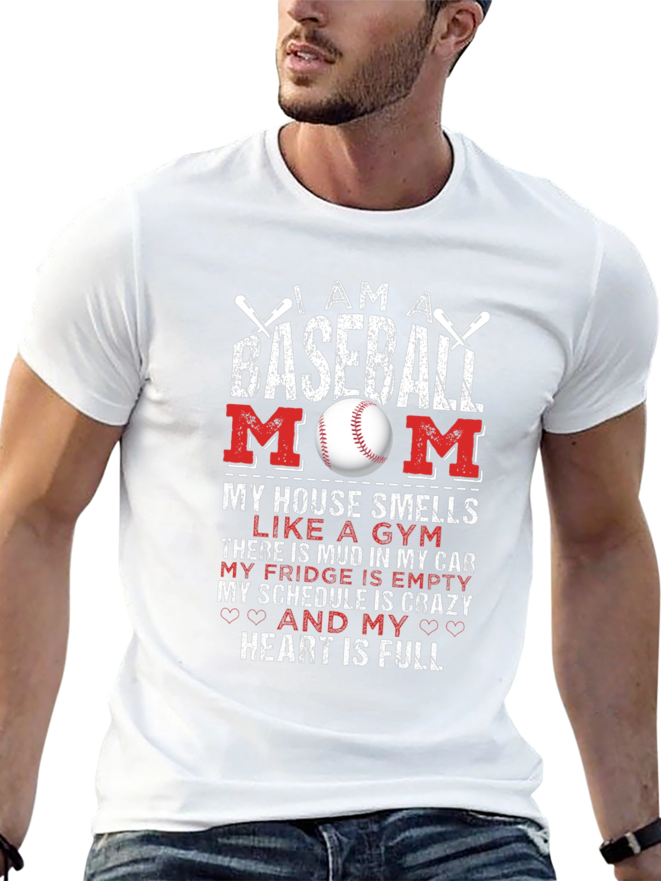 I Am A Baseball Mom T-Shirt
