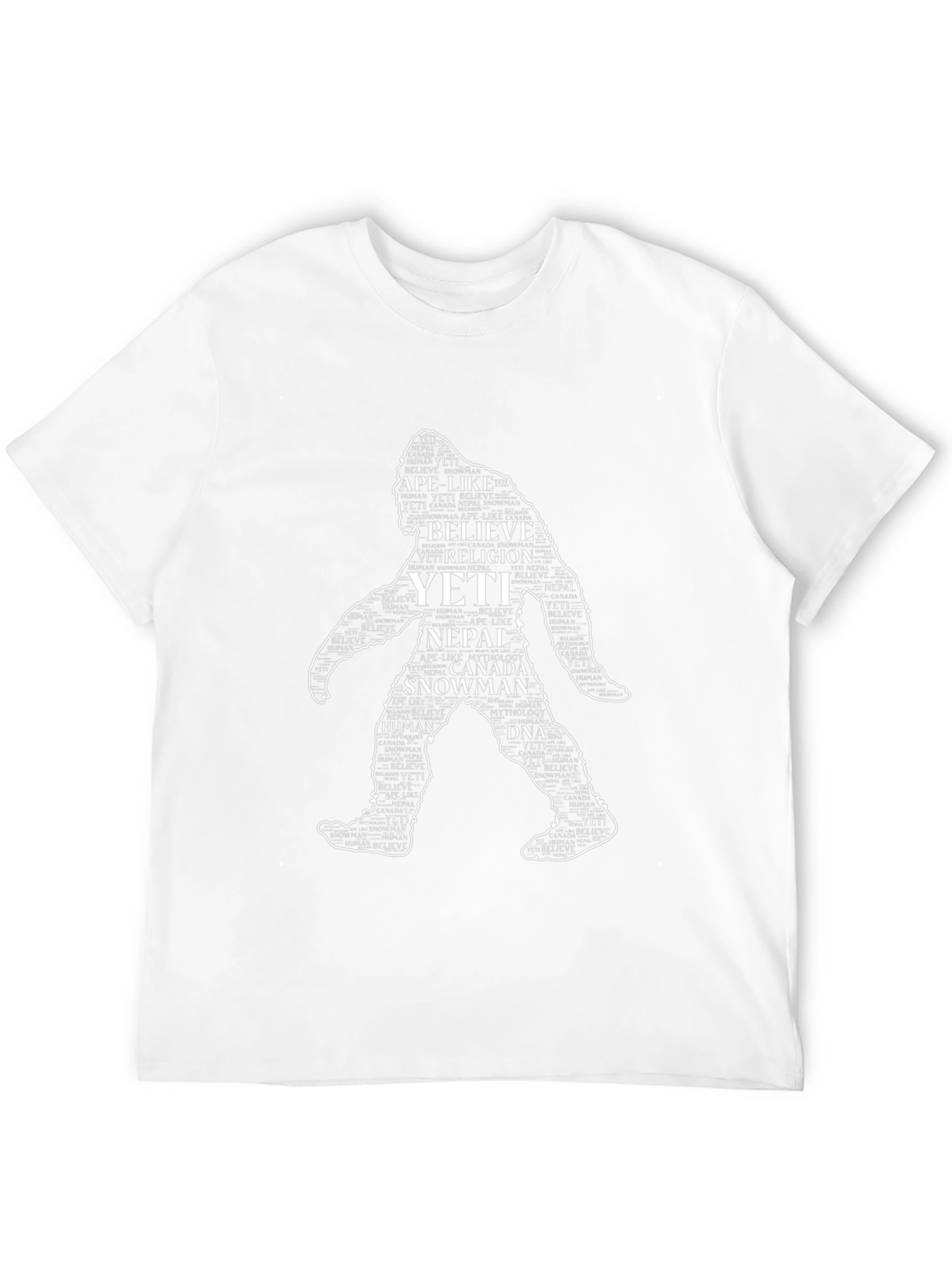 Yeti Word Art Graphic Tee - Believe