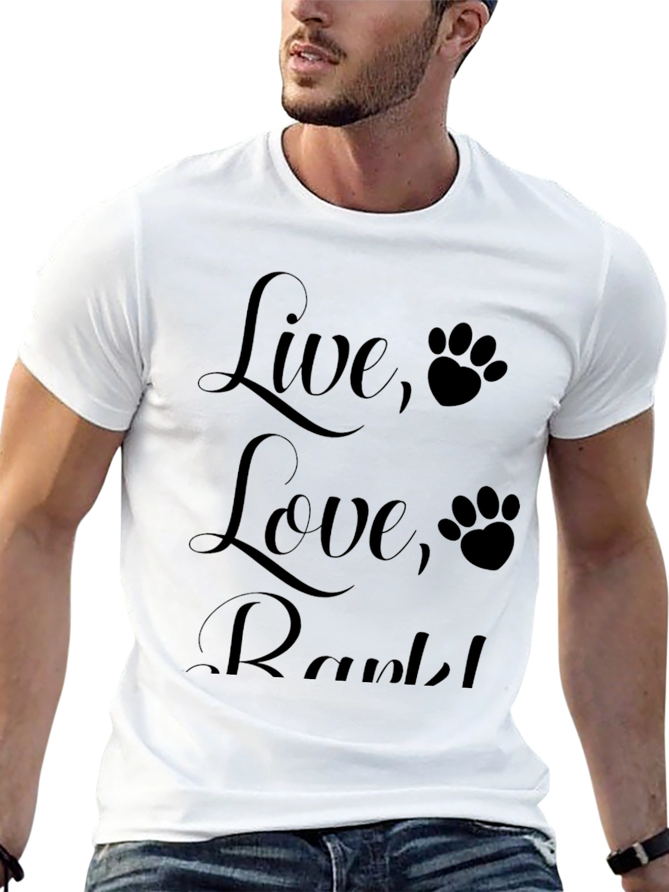 Live Love Bark! T-Shirt