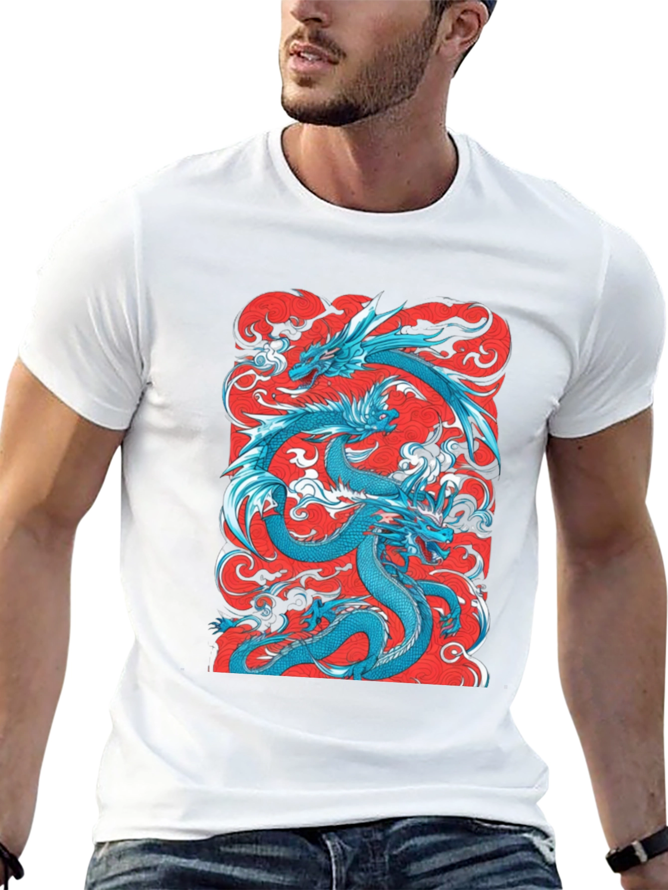 Dragon Graphic Tee - Stylish & Unique Design