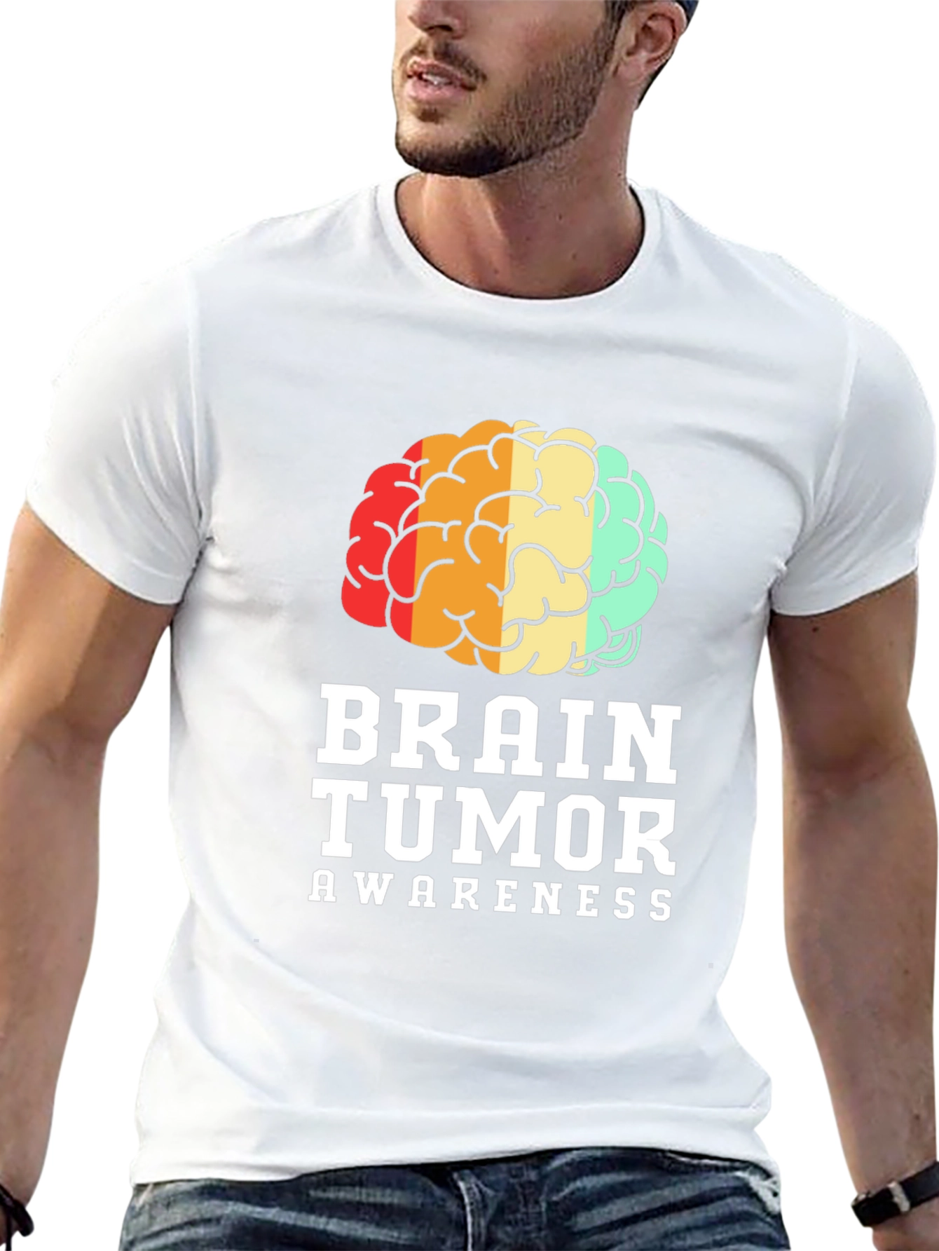 Brain Tumor Awareness T-Shirt - Black