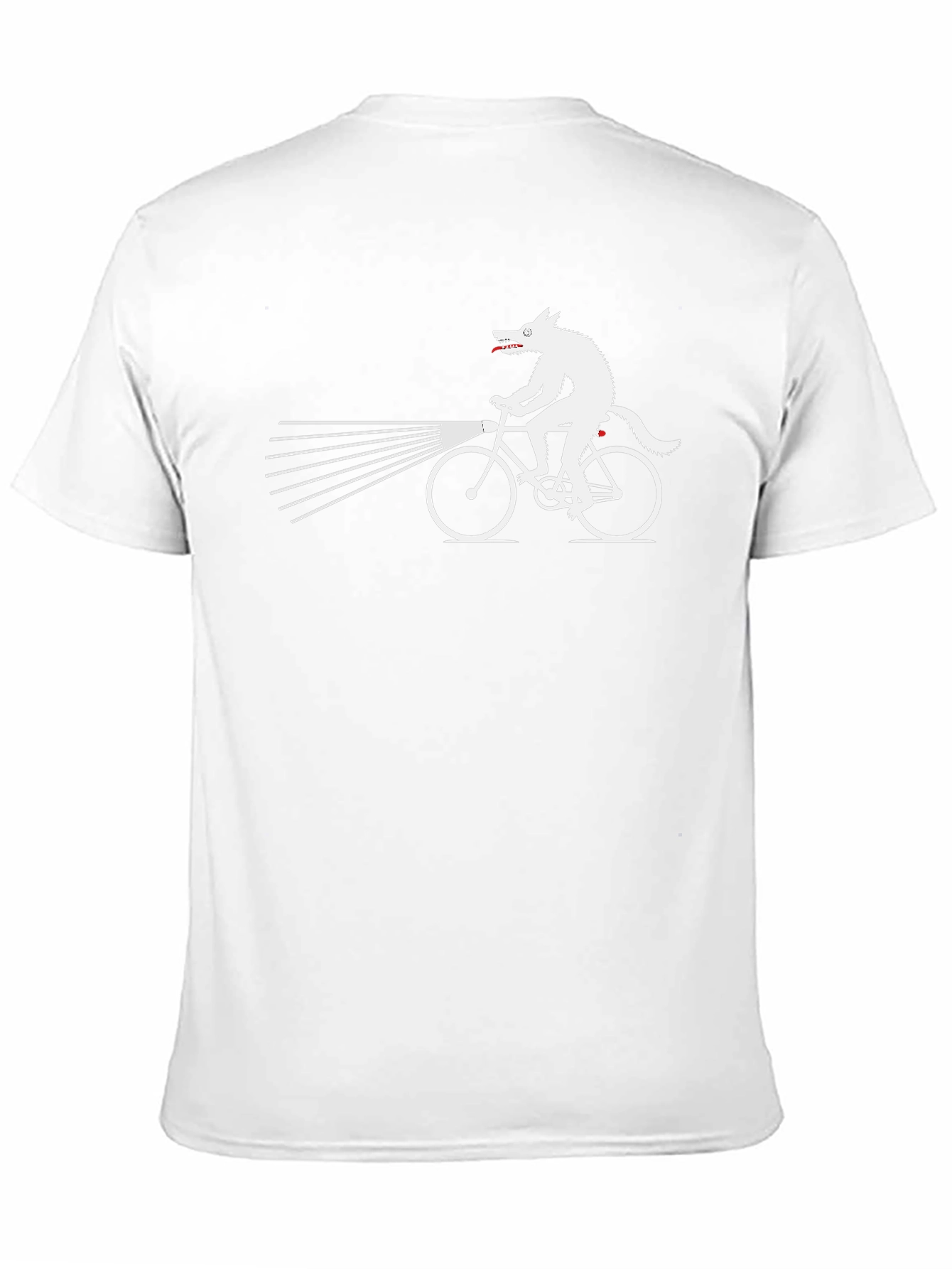 Wolf on Bike T-Shirt