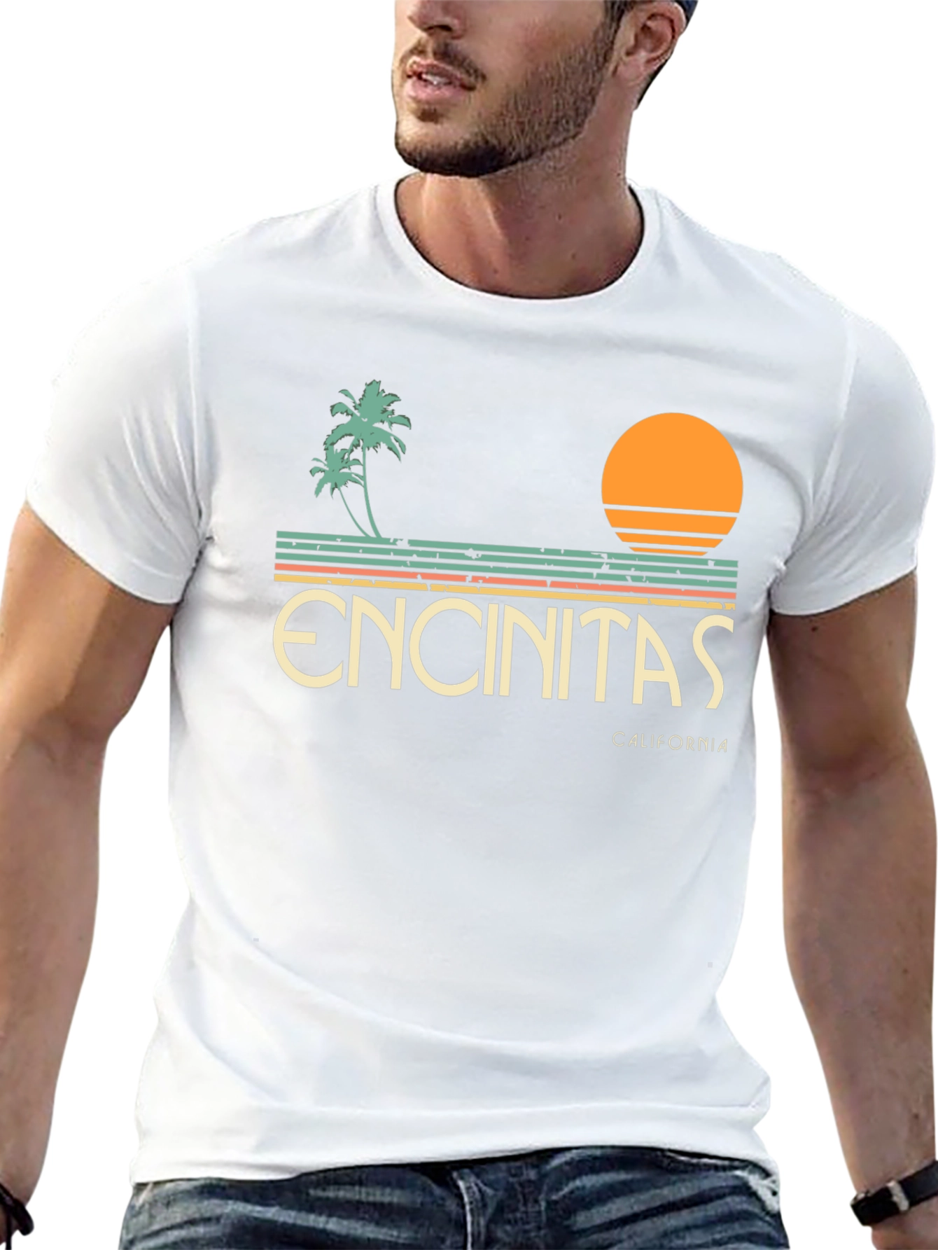Encinitas California Graphic T-Shirt