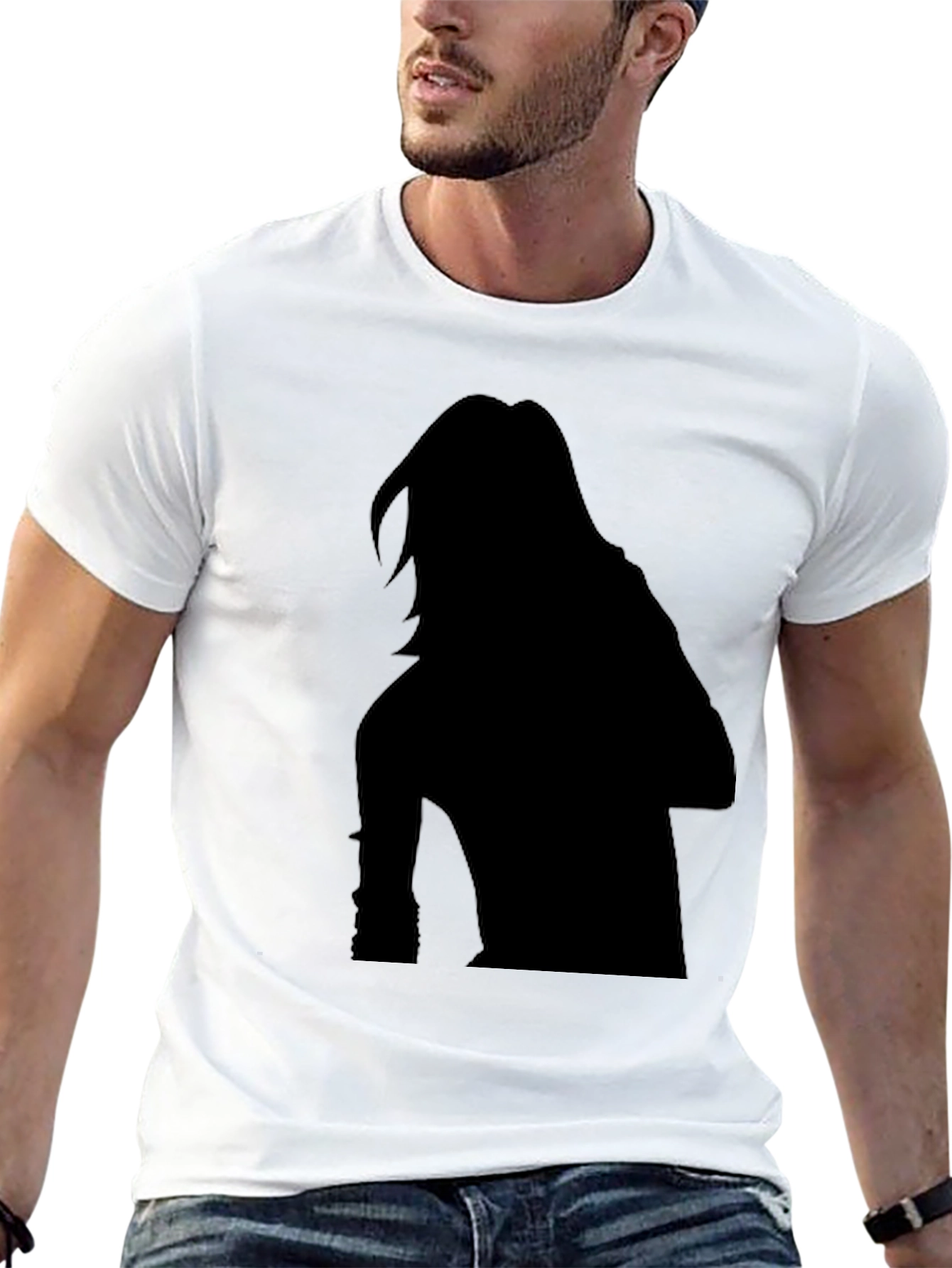Silhouette Graphic Tee - Edgy Style