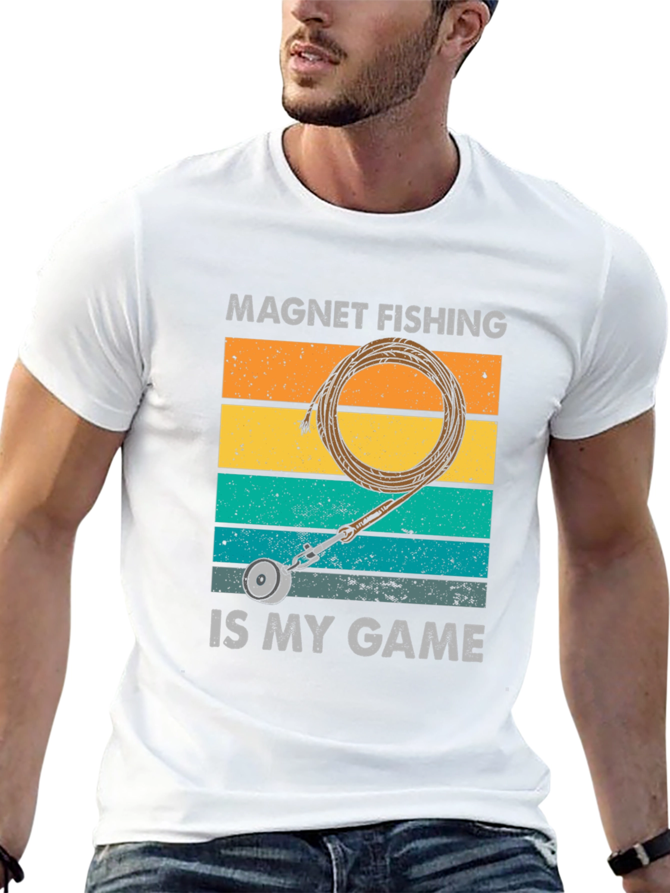 Magnet Fishing Is My Game Graphic Tee