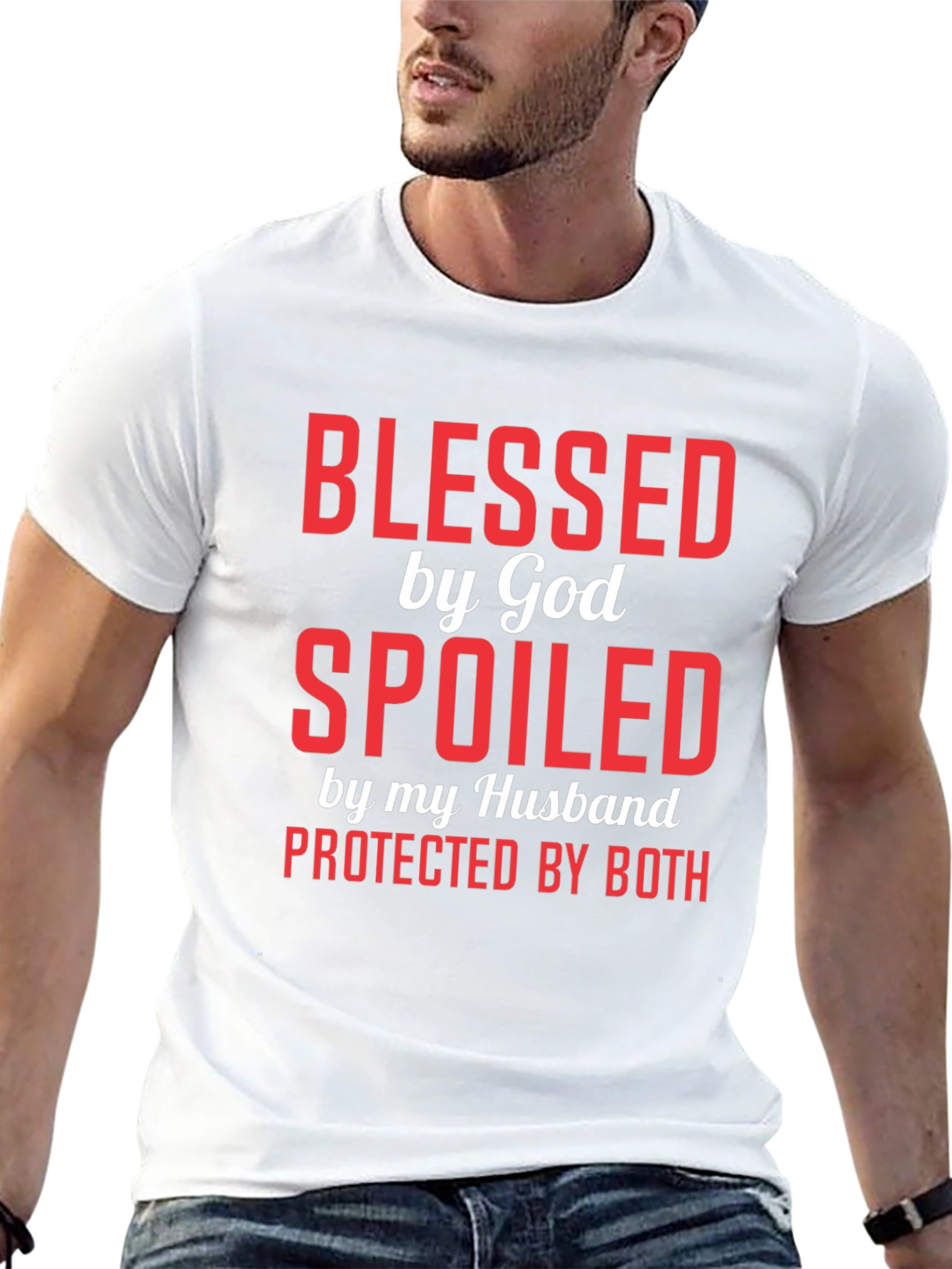 Blessed Spoiled Protected Graphic Tee