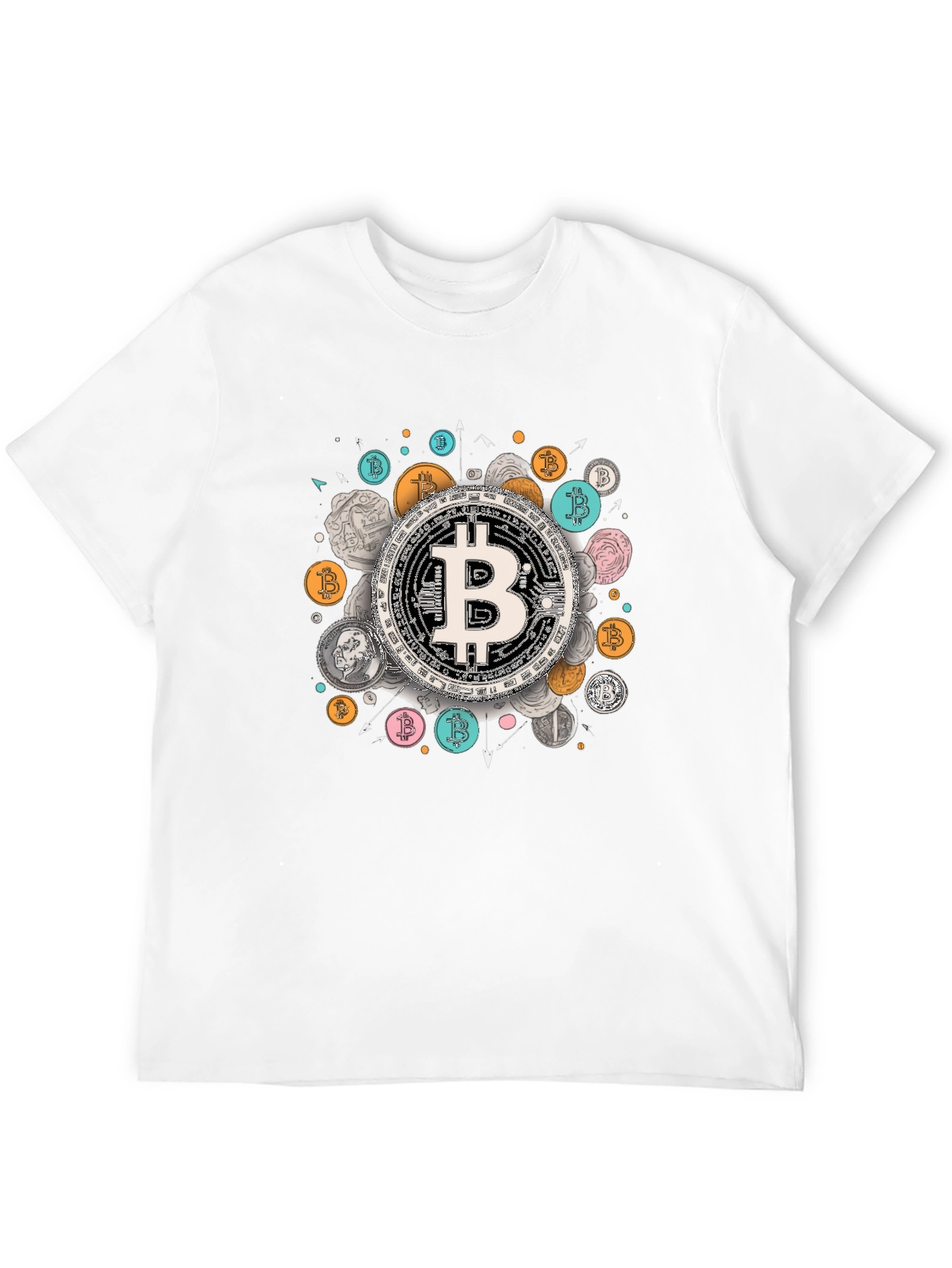 Bitcoin Graphic Tee - Crypto Currency Fashion
