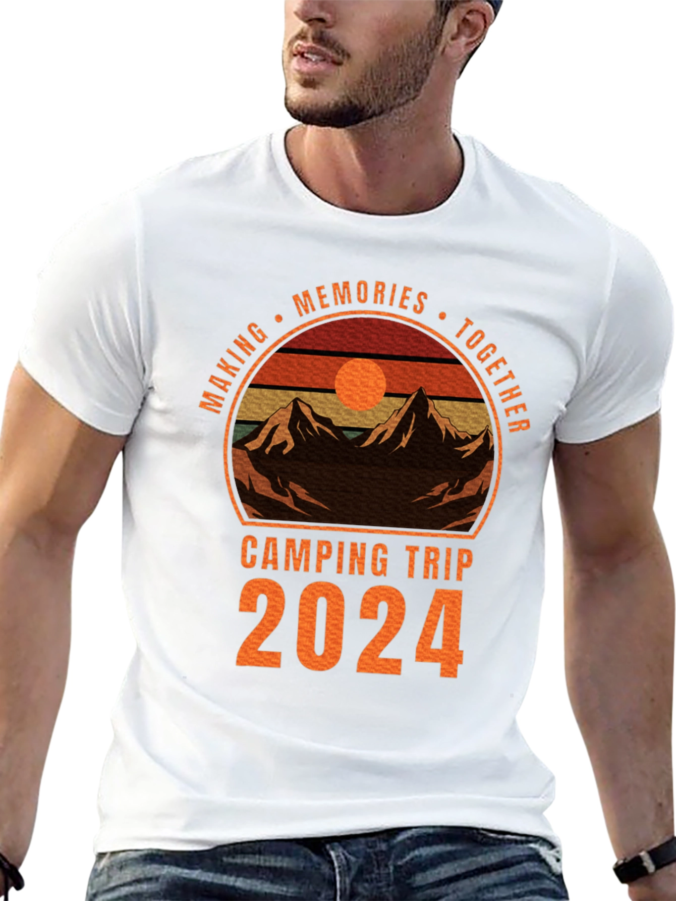 Camping Trip 2024 Memories T-Shirt
