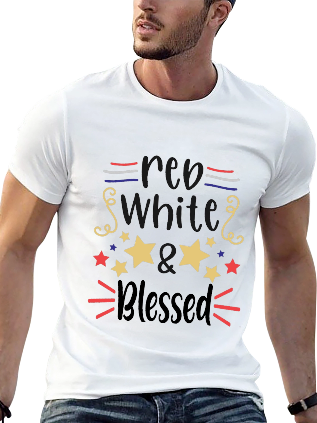Red White & Blessed T-Shirt