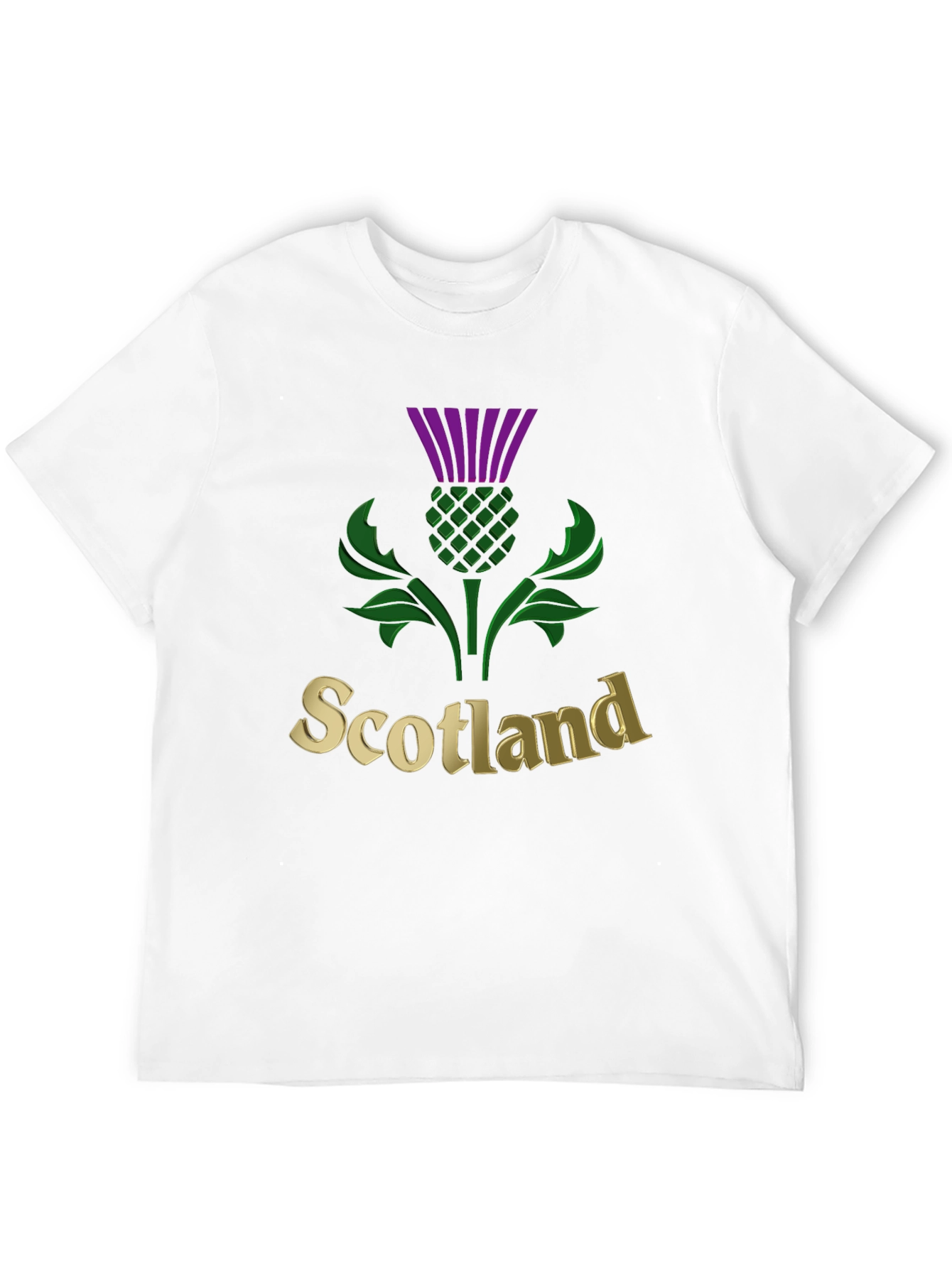 Scotland Thistle Graphic T-Shirt - Unique Design