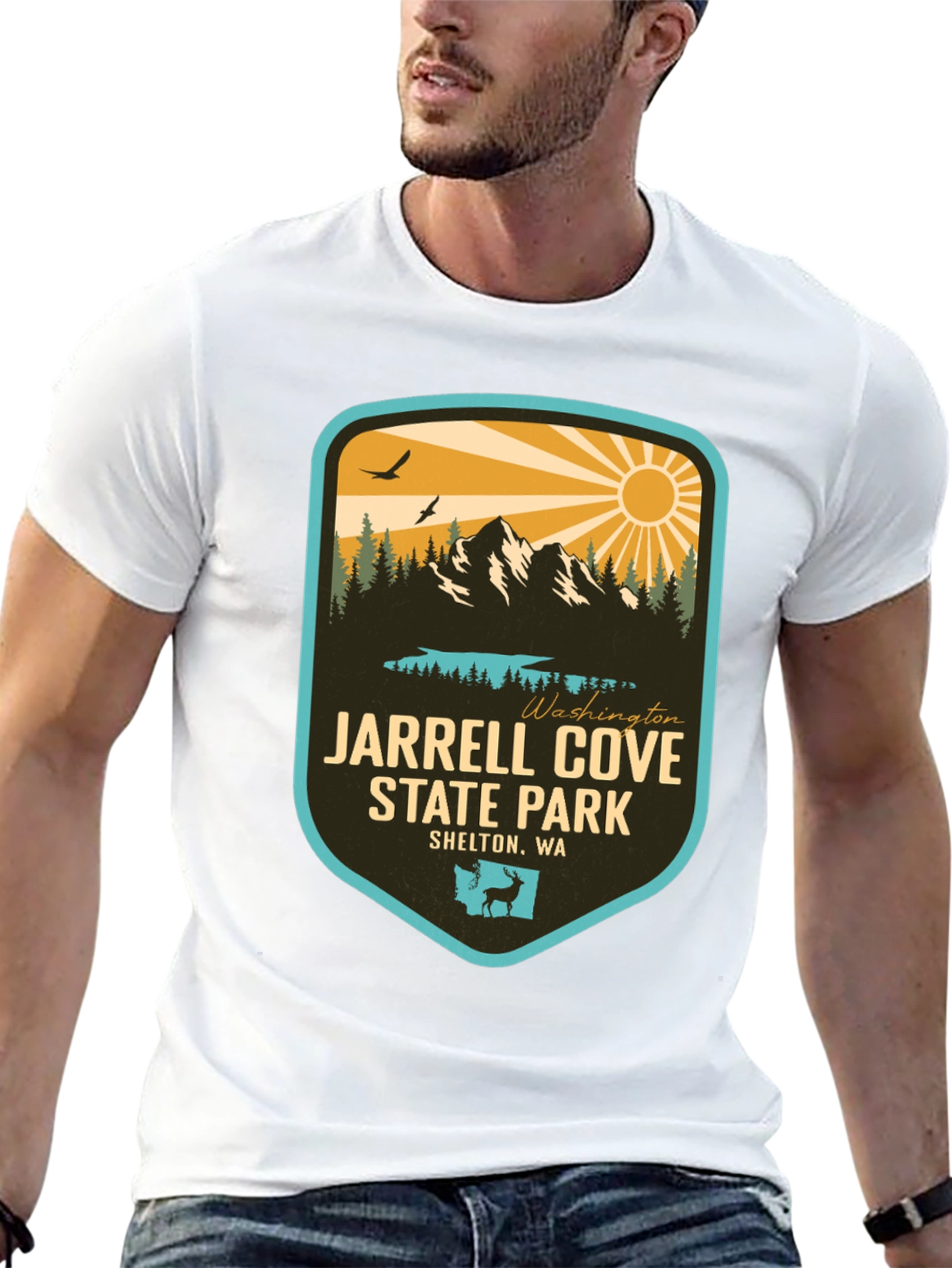 Jarrell Cove State Park T-Shirt - Washington Souvenir Tee