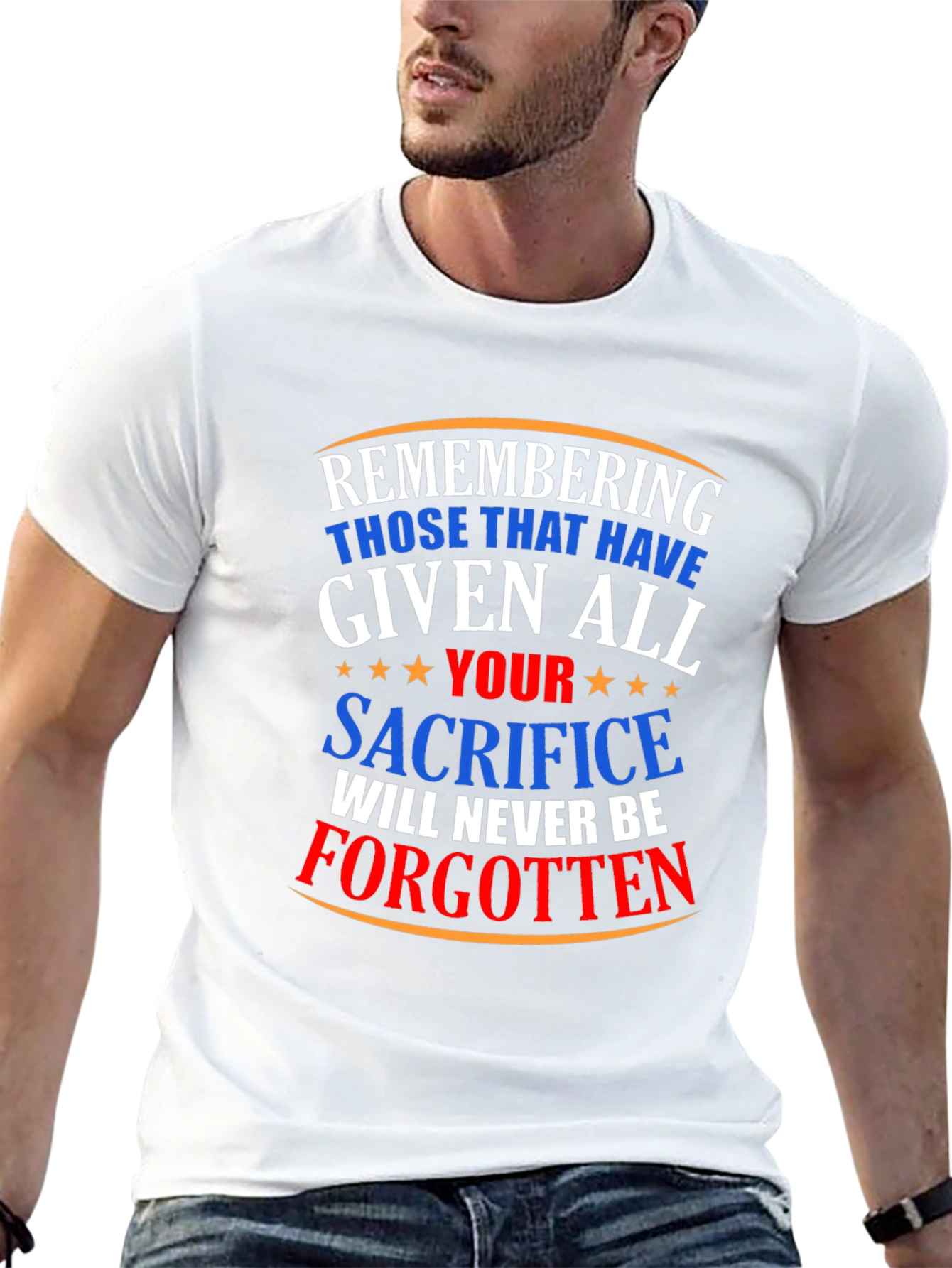 Remembering Sacrifice Graphic T-Shirt