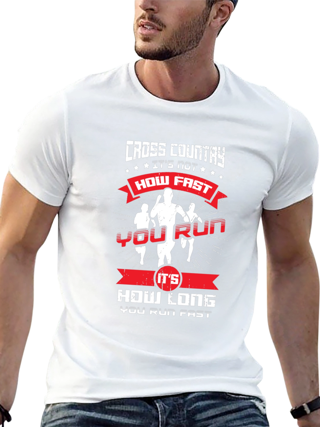 Cross Country Running T-Shirt - How Long You Run