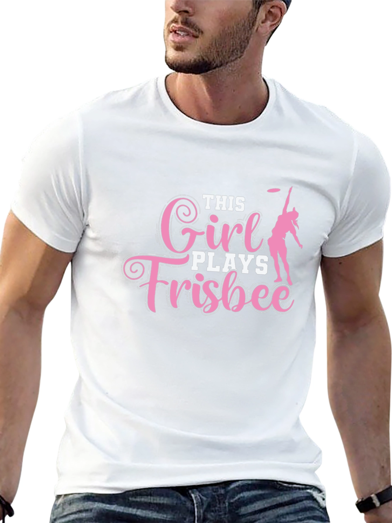 This Girl Plays Frisbee T-Shirt
