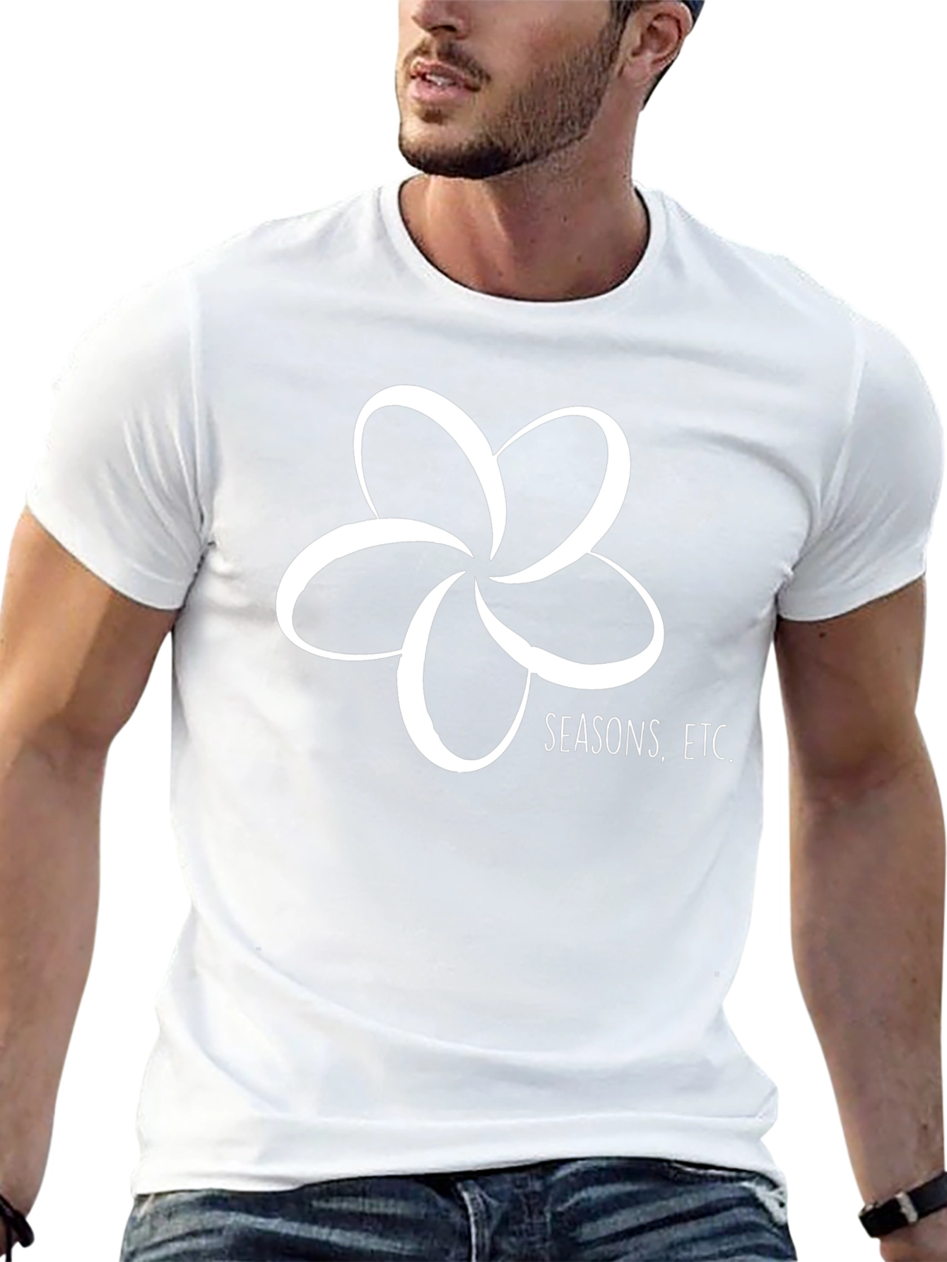 Seasons. Etc. Black Graphic T-Shirt