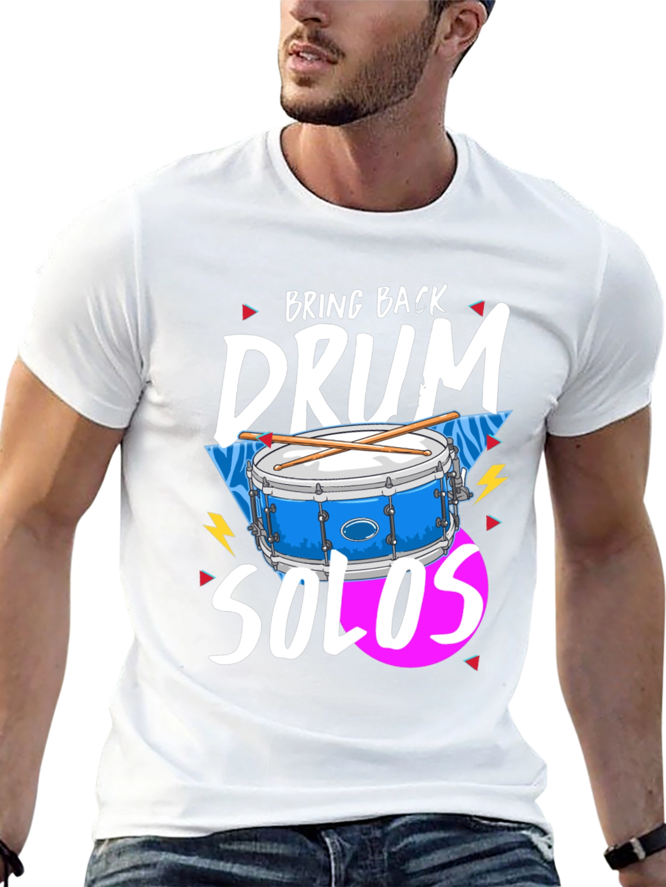 Bring Back Drum Solos T-Shirt - Music Lover Tee