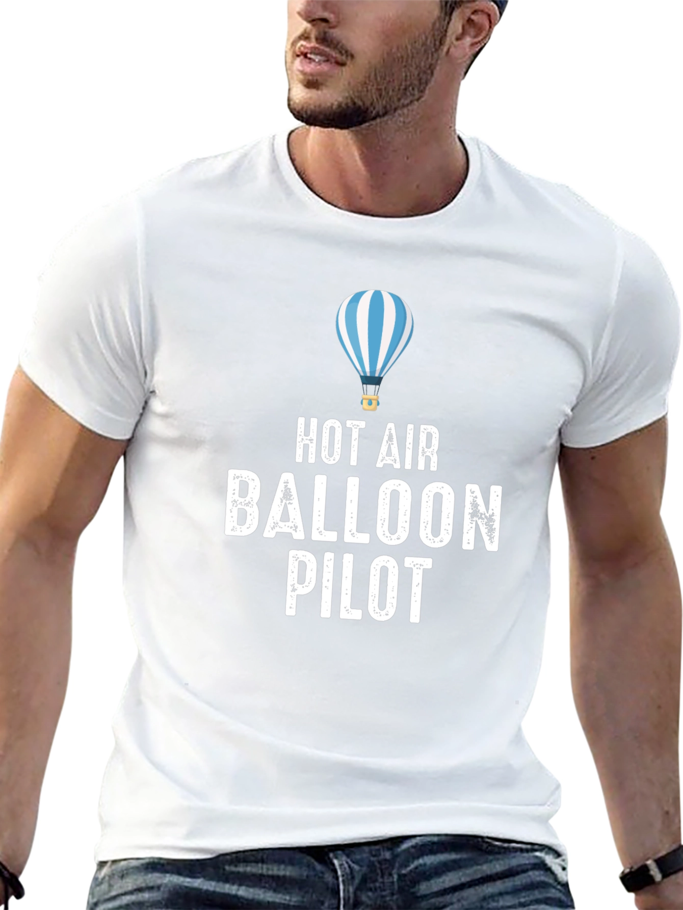 Hot Air Balloon Pilot Graphic Tee