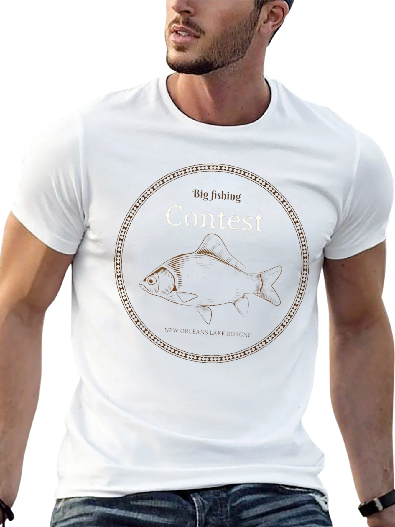 Big Fishing Contest Graphic T-Shirt