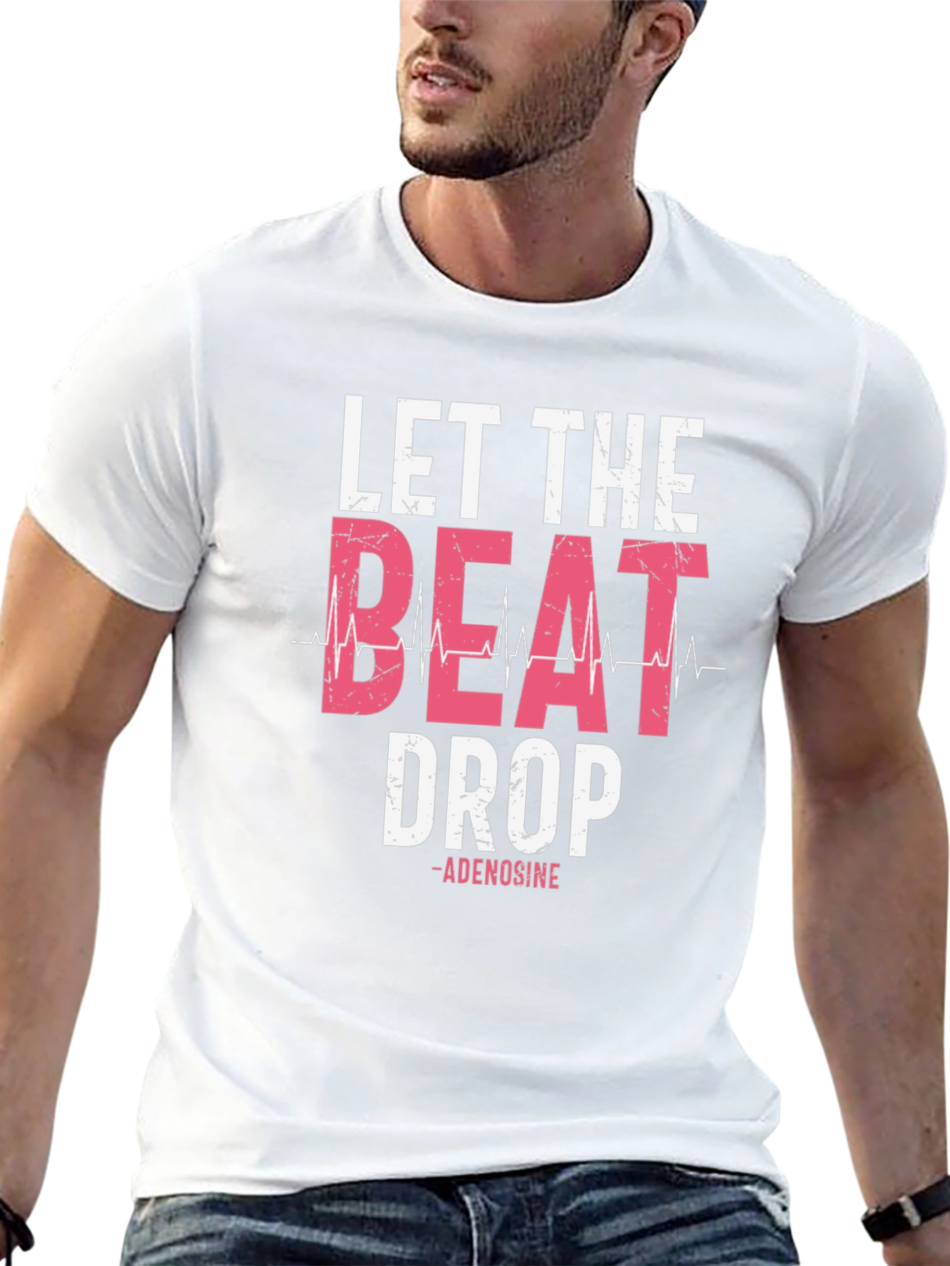 Let The Beat Drop T-Shirt Adenosine