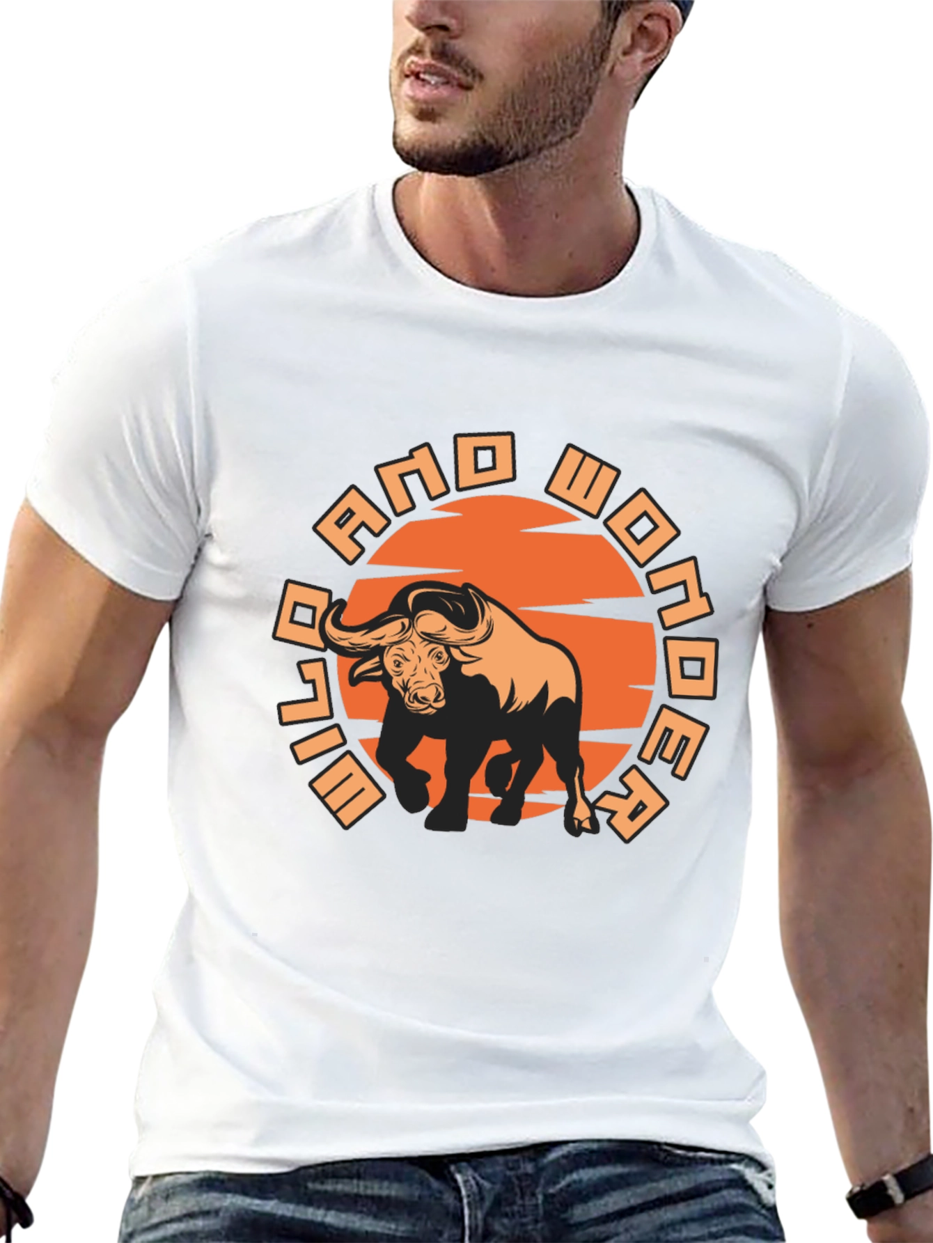 Wild and Wonder Buffalo Graphic Tee