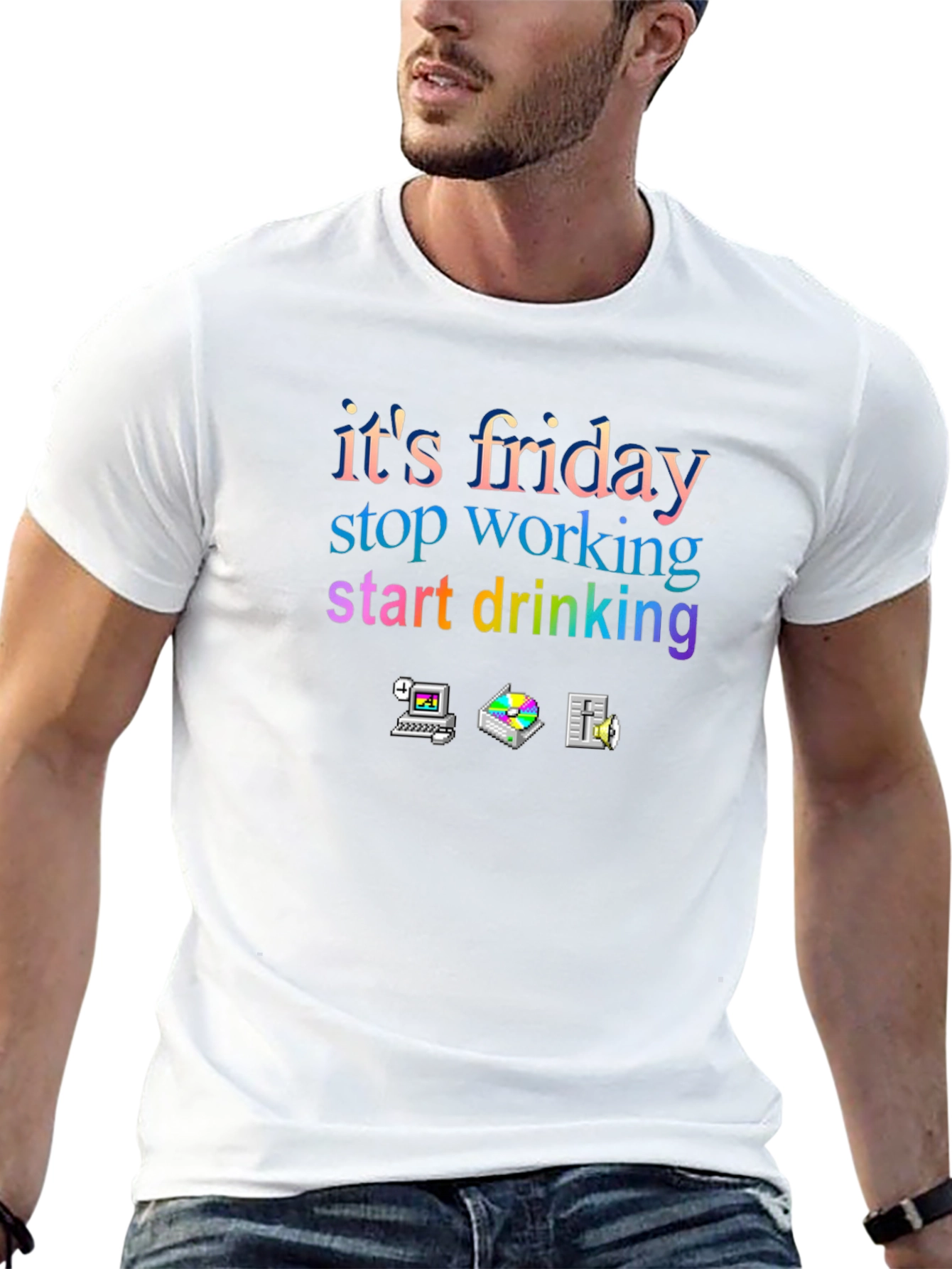 Its Friday T-Shirt: Stop Working Start Drinking!