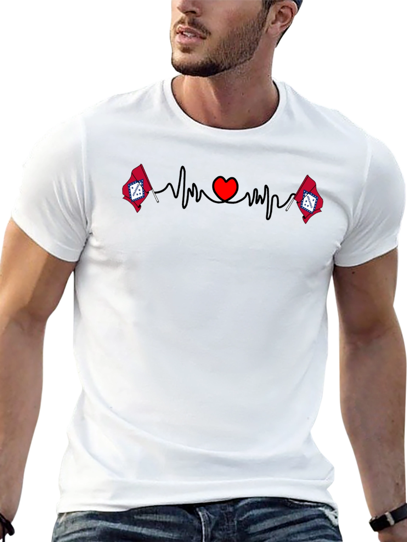 Arkansas Heartbeat T-Shirt