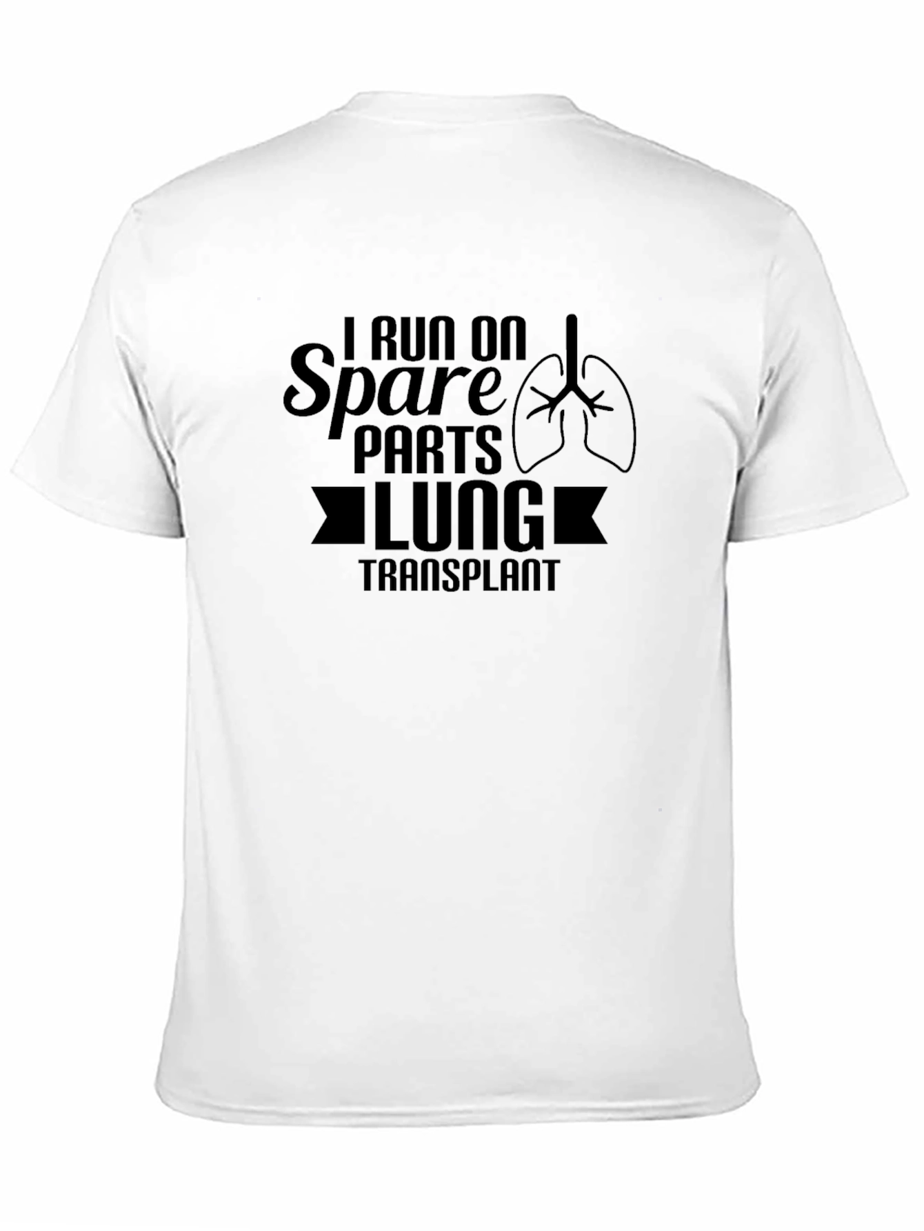 Spare Parts Lung Transplant Black T-Shirt